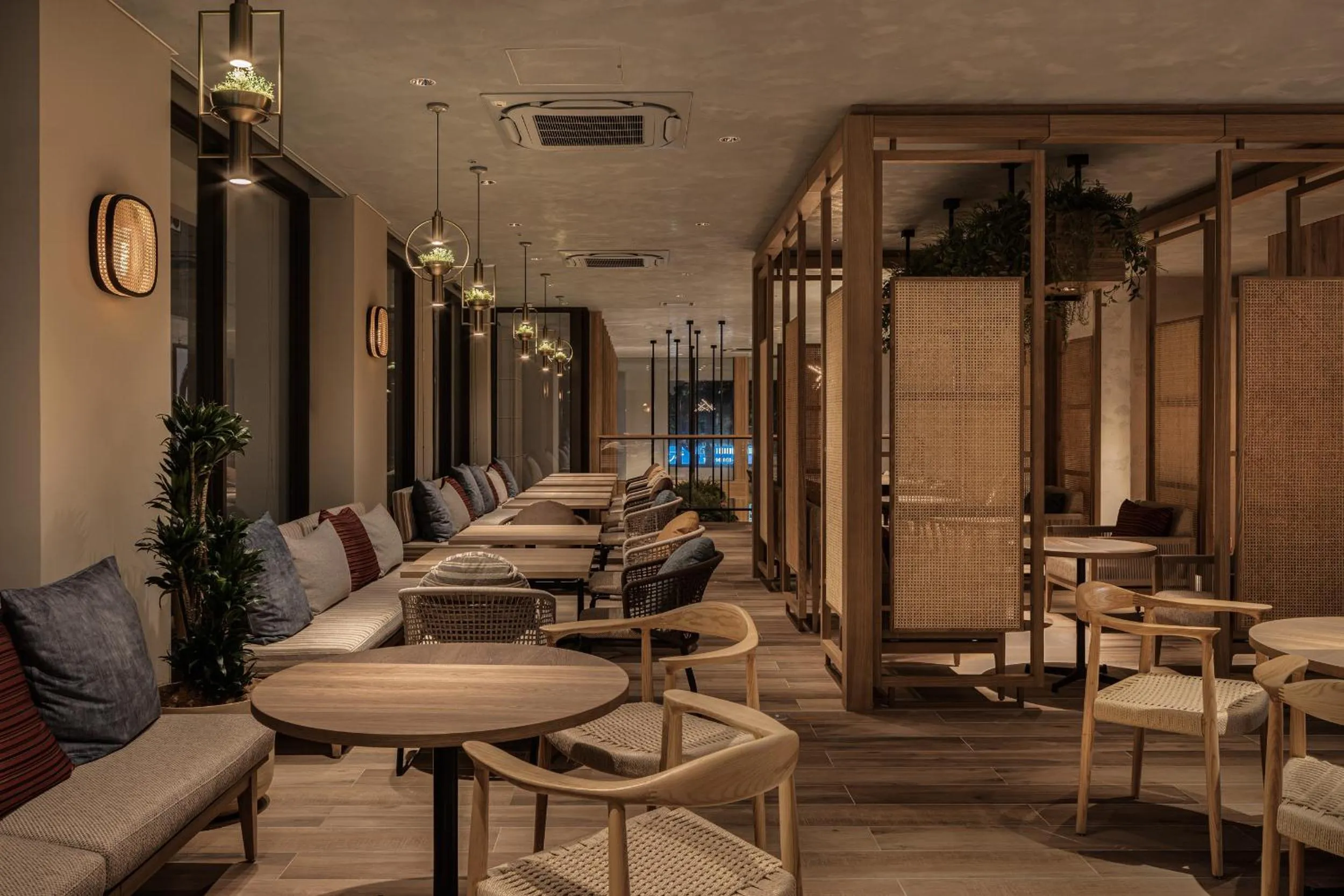 Lounge or bar in Nest Hotel Naha Kumoji