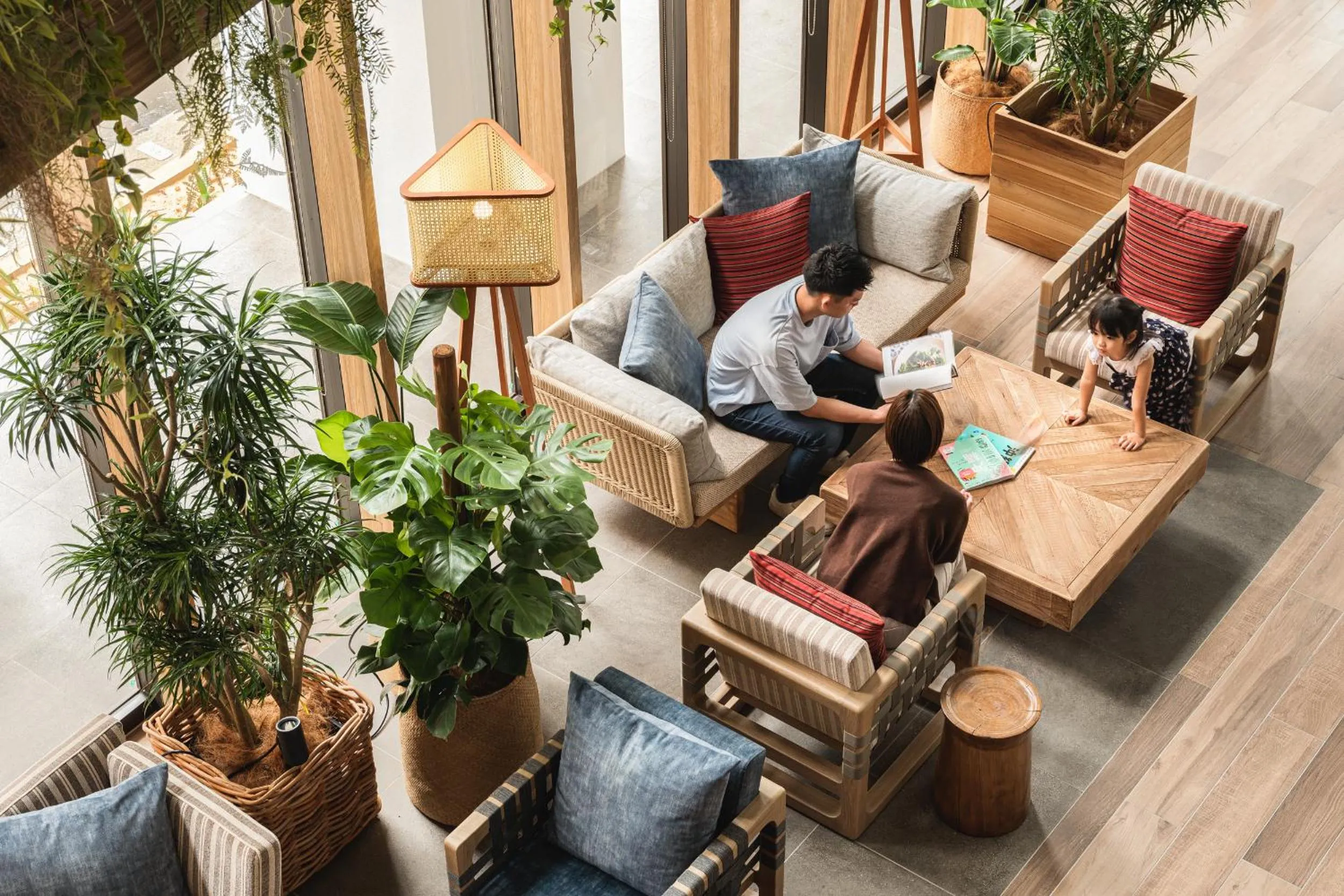 Lobby or reception in Nest Hotel Naha Kumoji