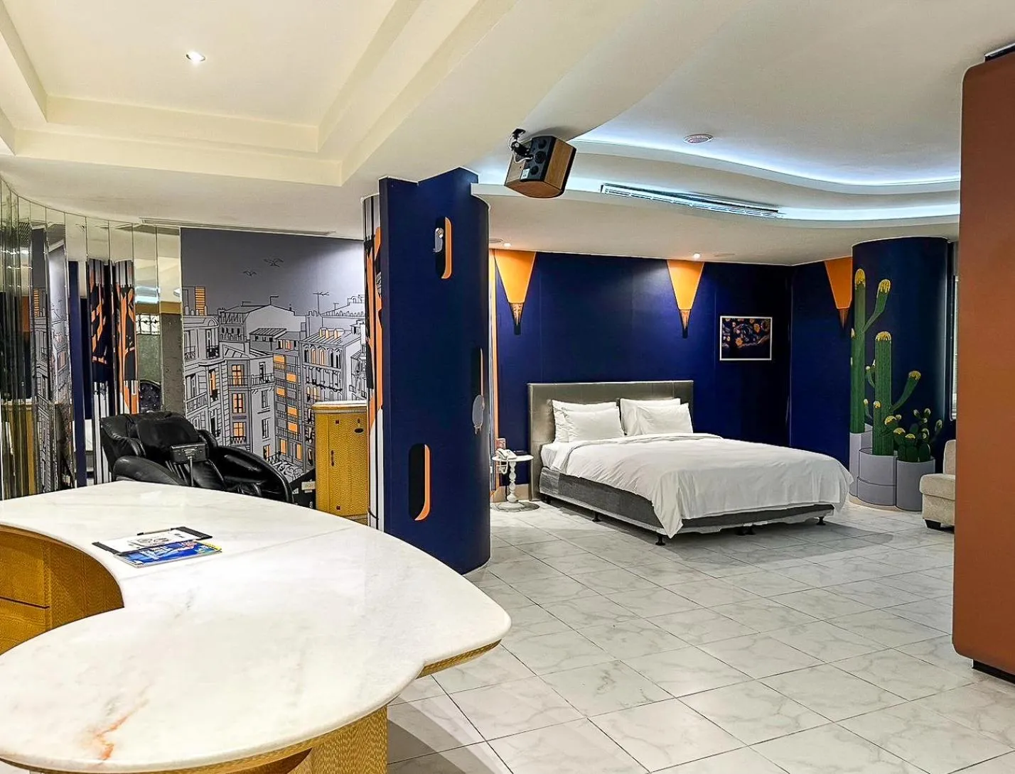 Bed in All-Ur Boutique Motel-Jhu Shan Branch