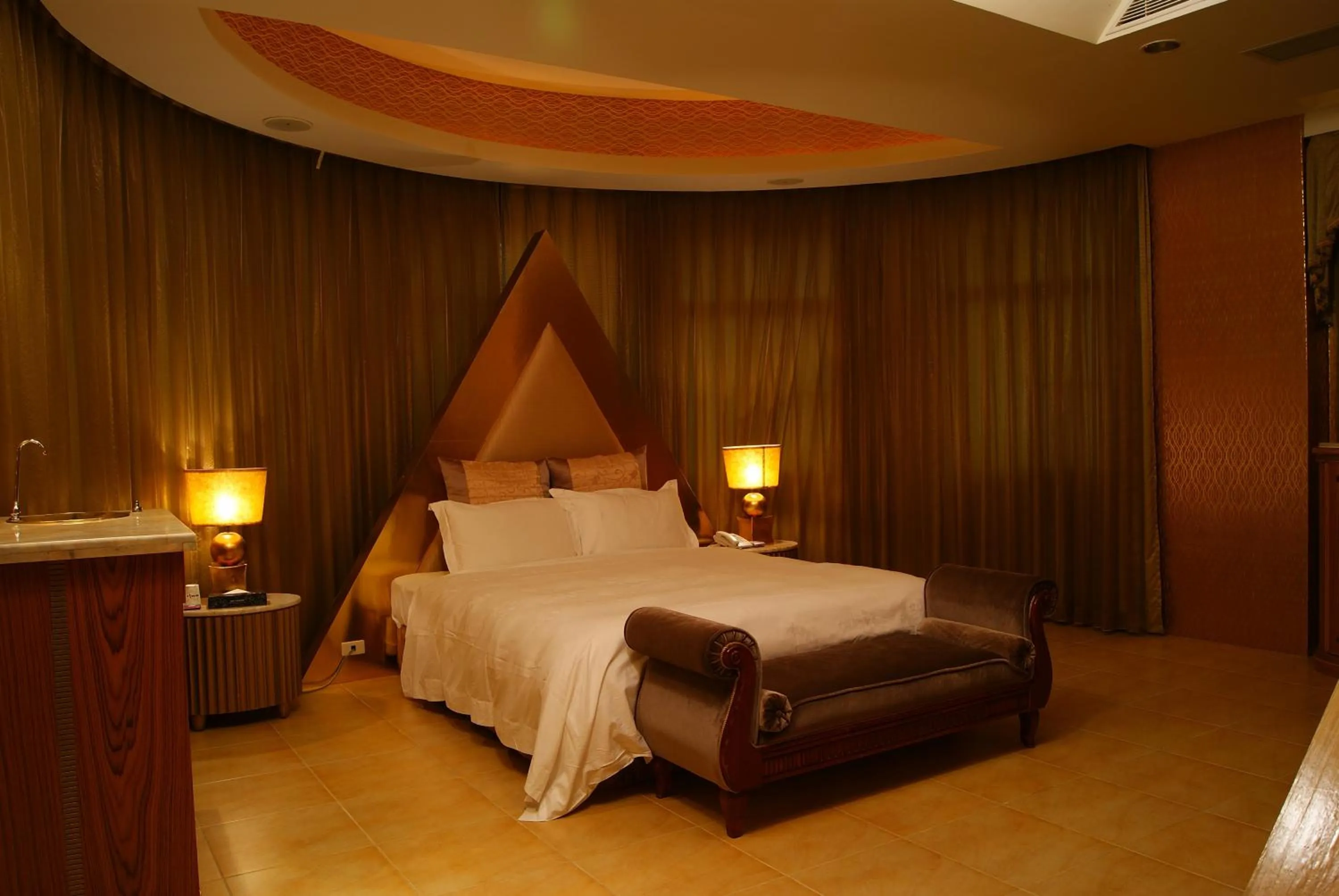 Bed in All-Ur Boutique Motel-Jhu Shan Branch