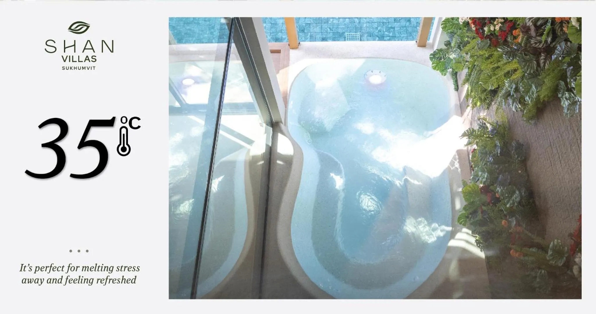 Swimming pool in SHAN Villas Sukhumvit