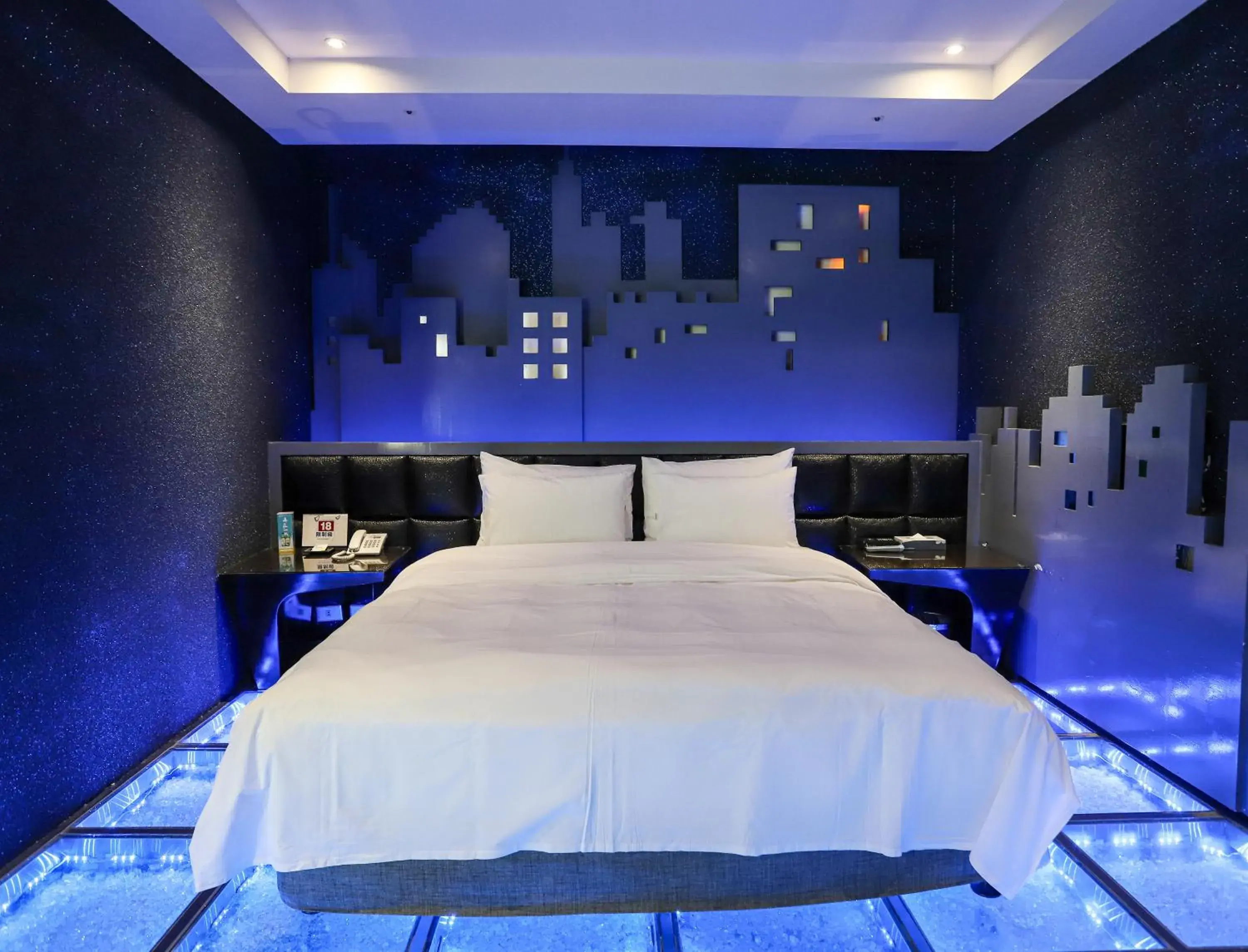 Bed in All-Ur Boutique Motel - Taichung Branch Bed in All-Ur Boutique Motel - Taichung Branch