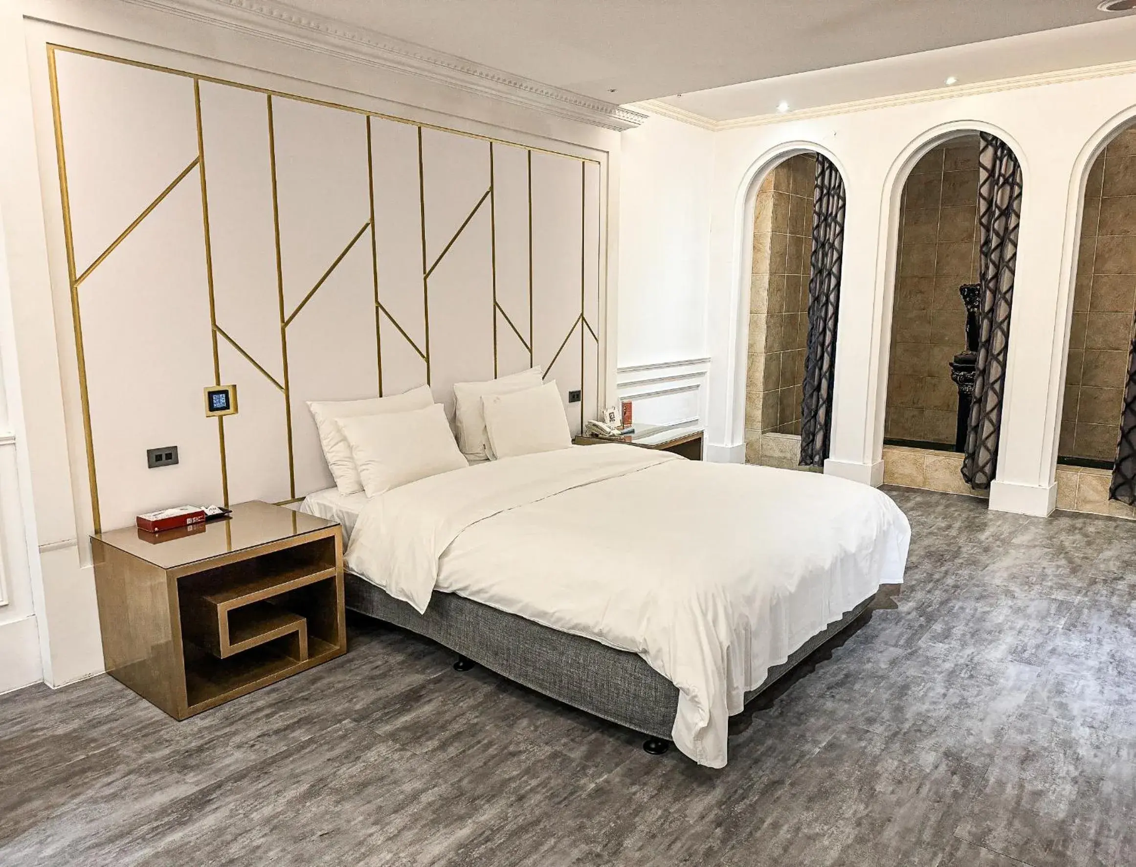 Bed in All-Ur Boutique Motel - Taichung Branch Bed in All-Ur Boutique Motel - Taichung Branch