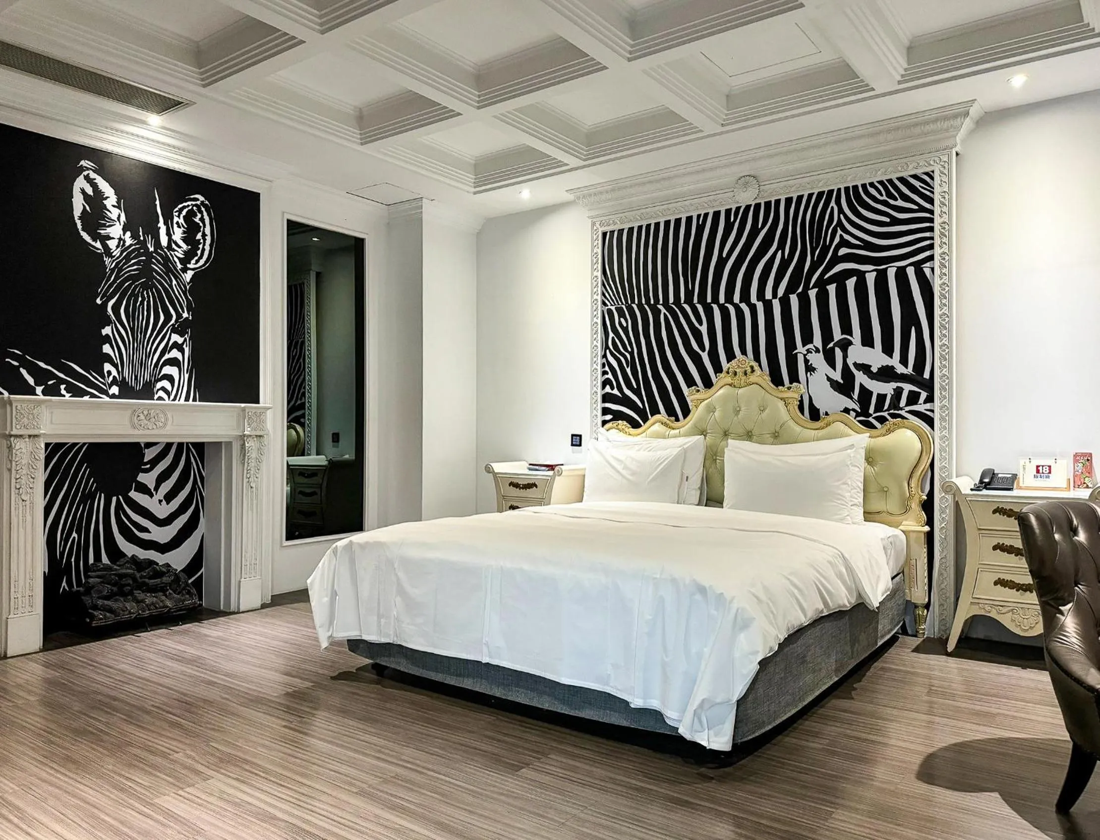 Bed in All-Ur Boutique Motel - Taichung Branch