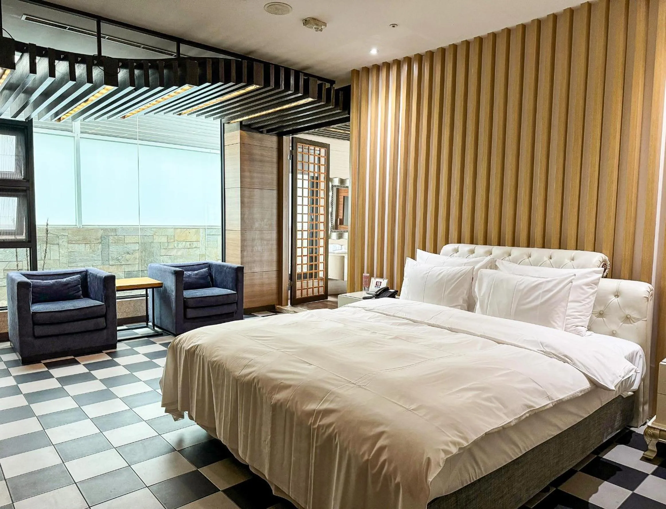 Bed in All-Ur Boutique Motel - Taichung Branch