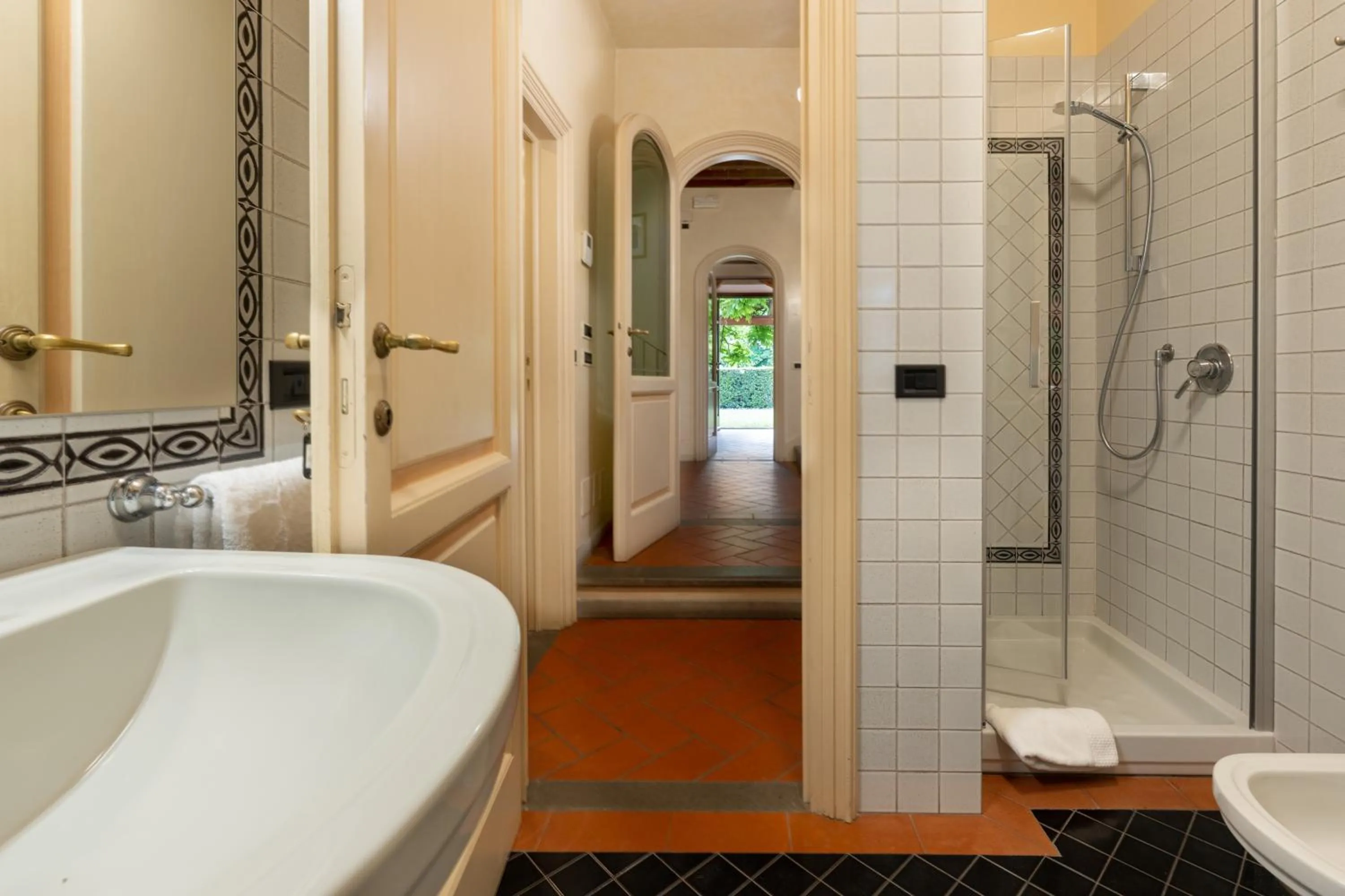 Shower in Villa Colombai