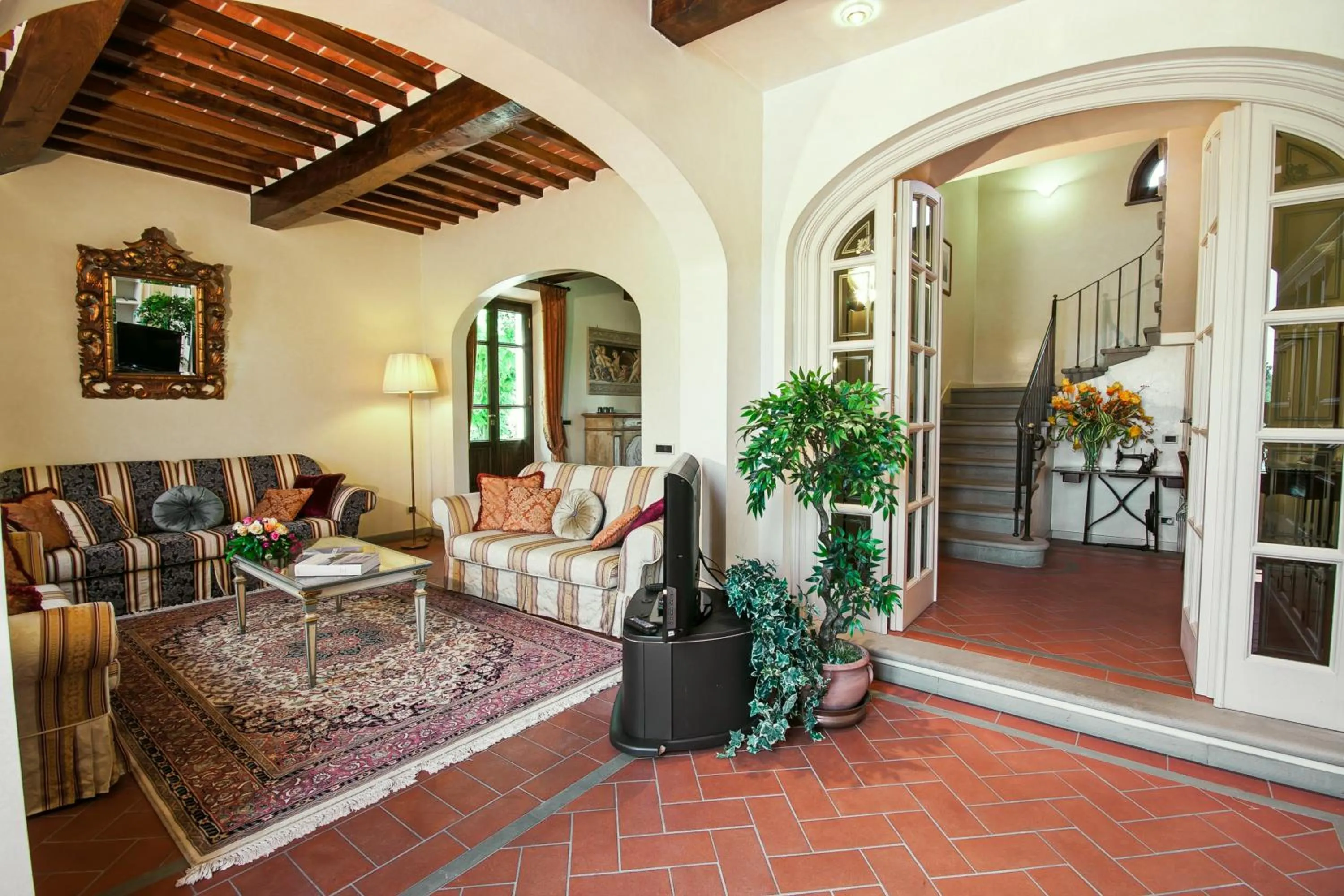 Living room in Villa Colombai
