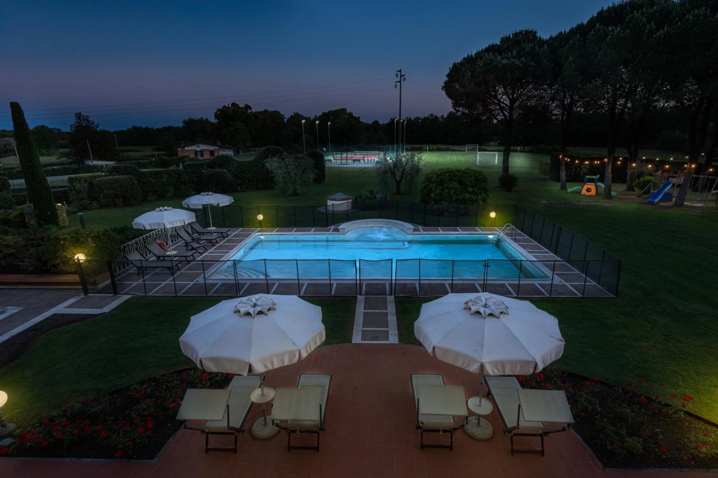 Night in Villa Colombai