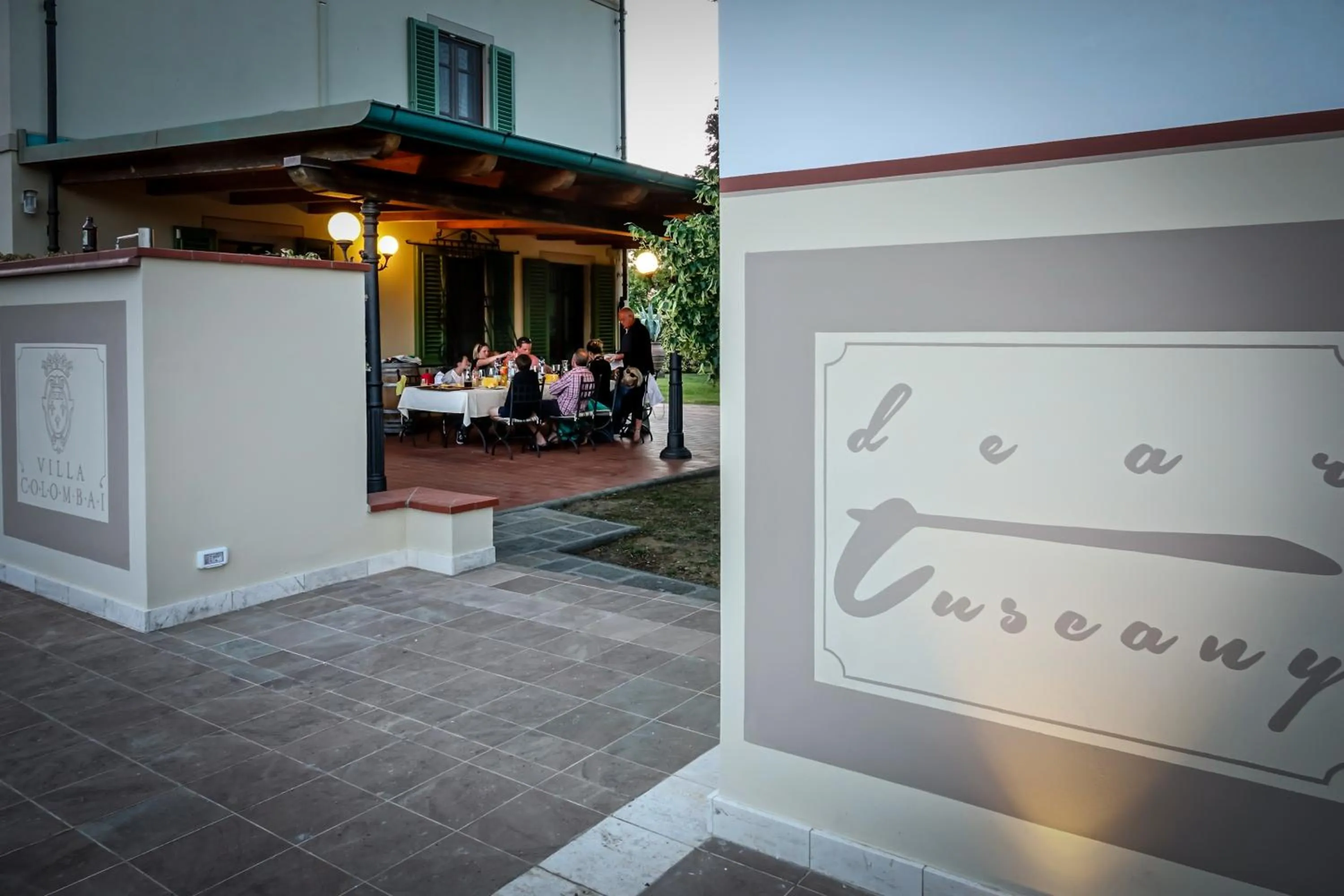 Patio in Villa Colombai
