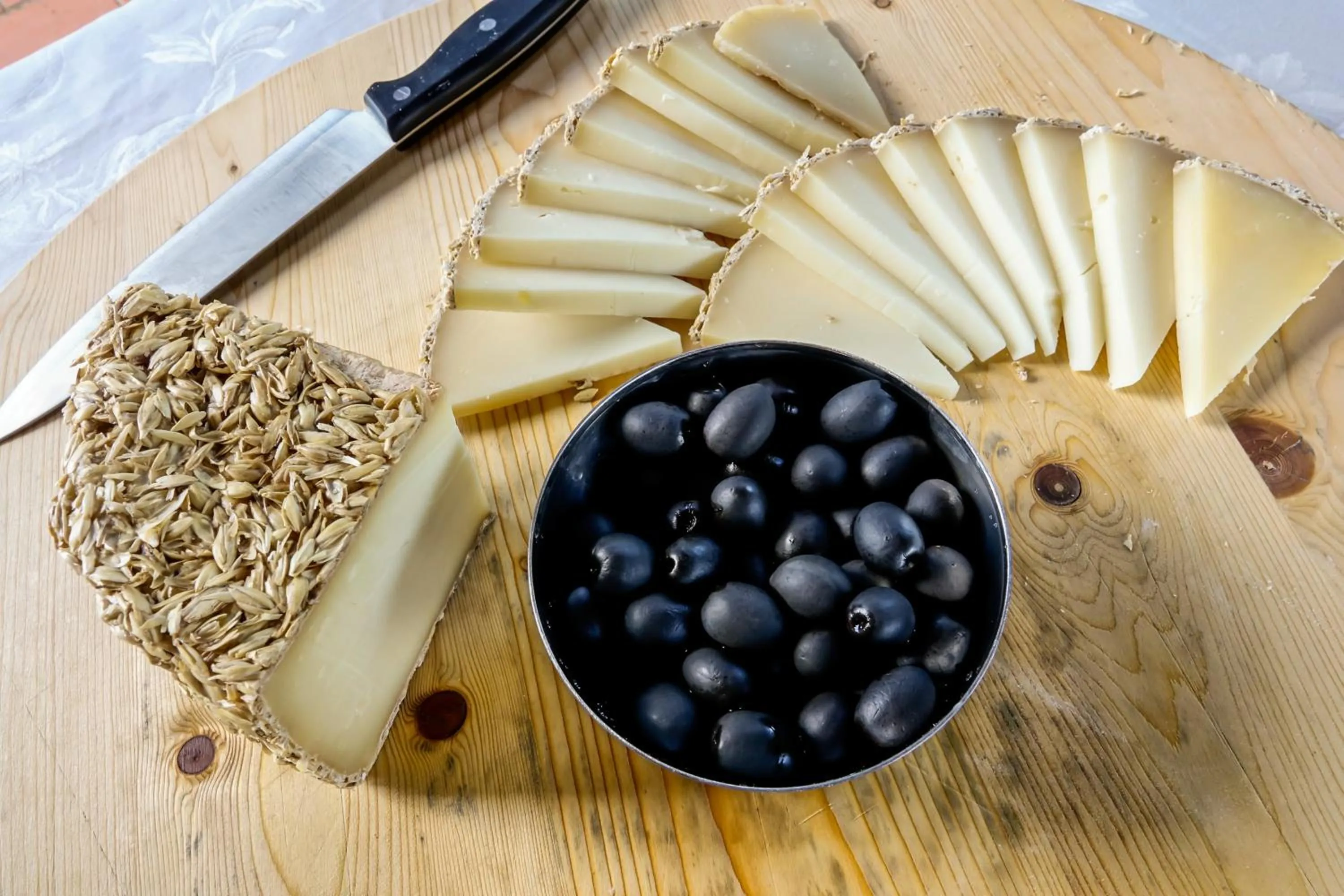 Food close-up in Villa Colombai
