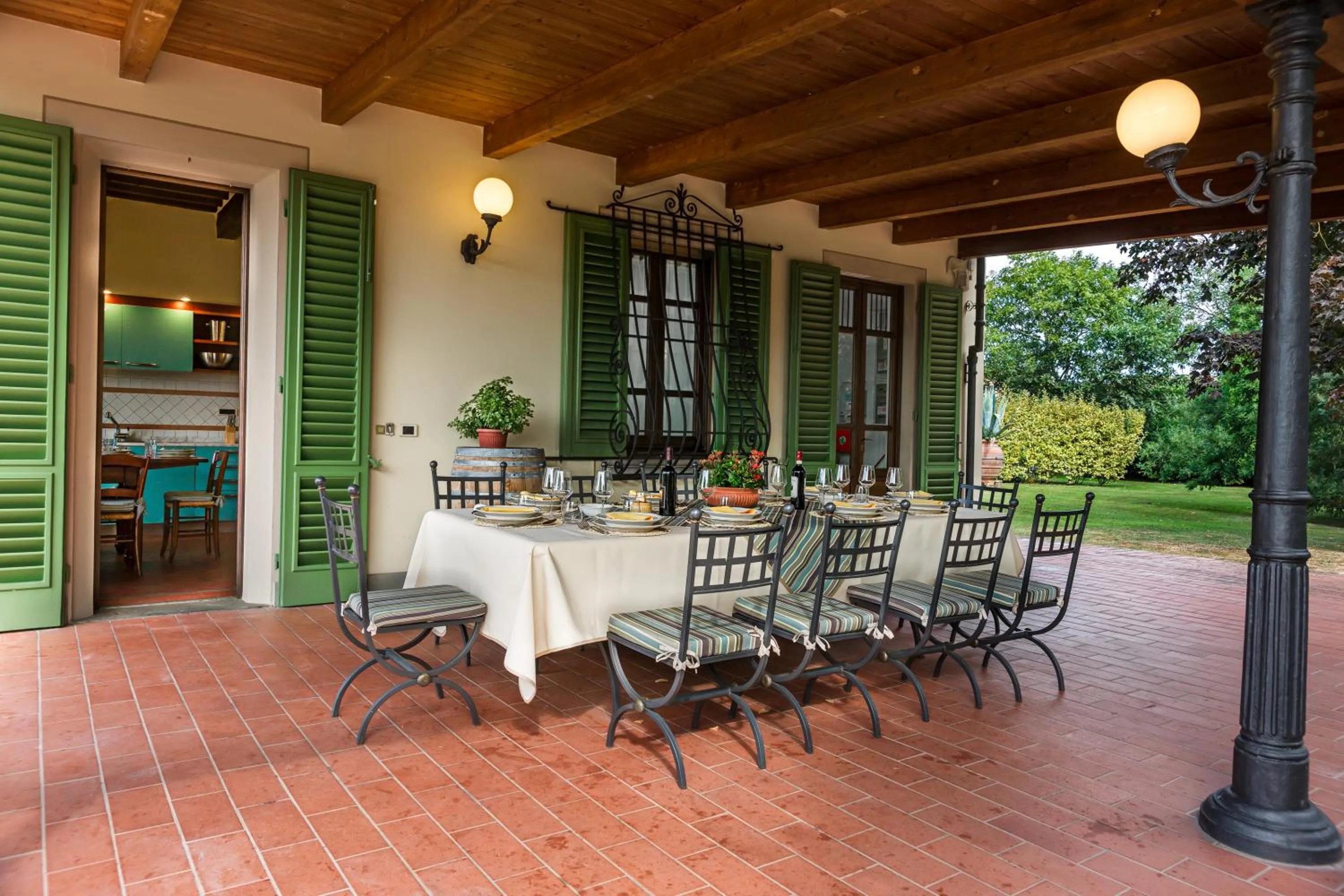 Patio in Villa Colombai
