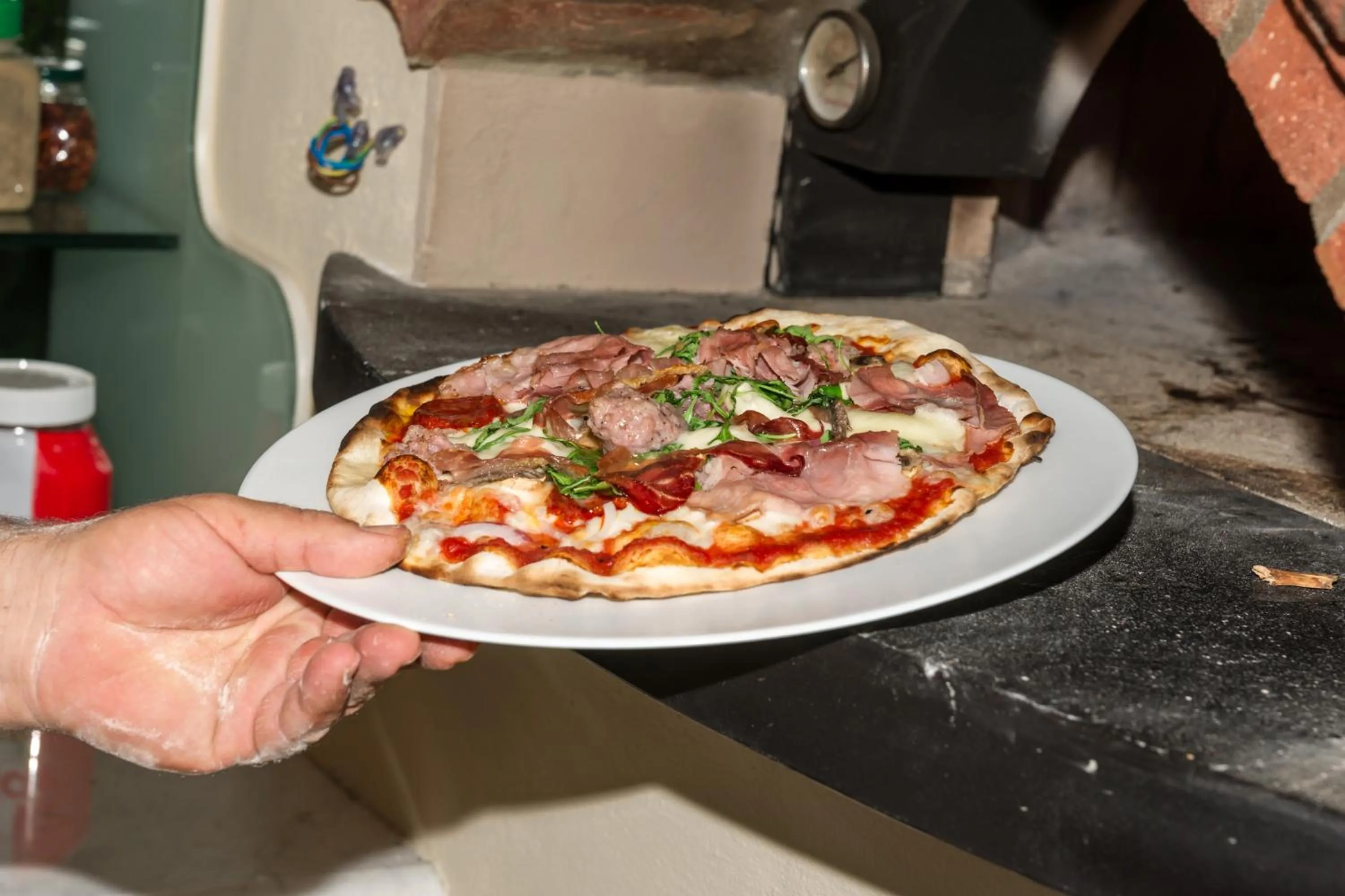 Food close-up in Villa Colombai