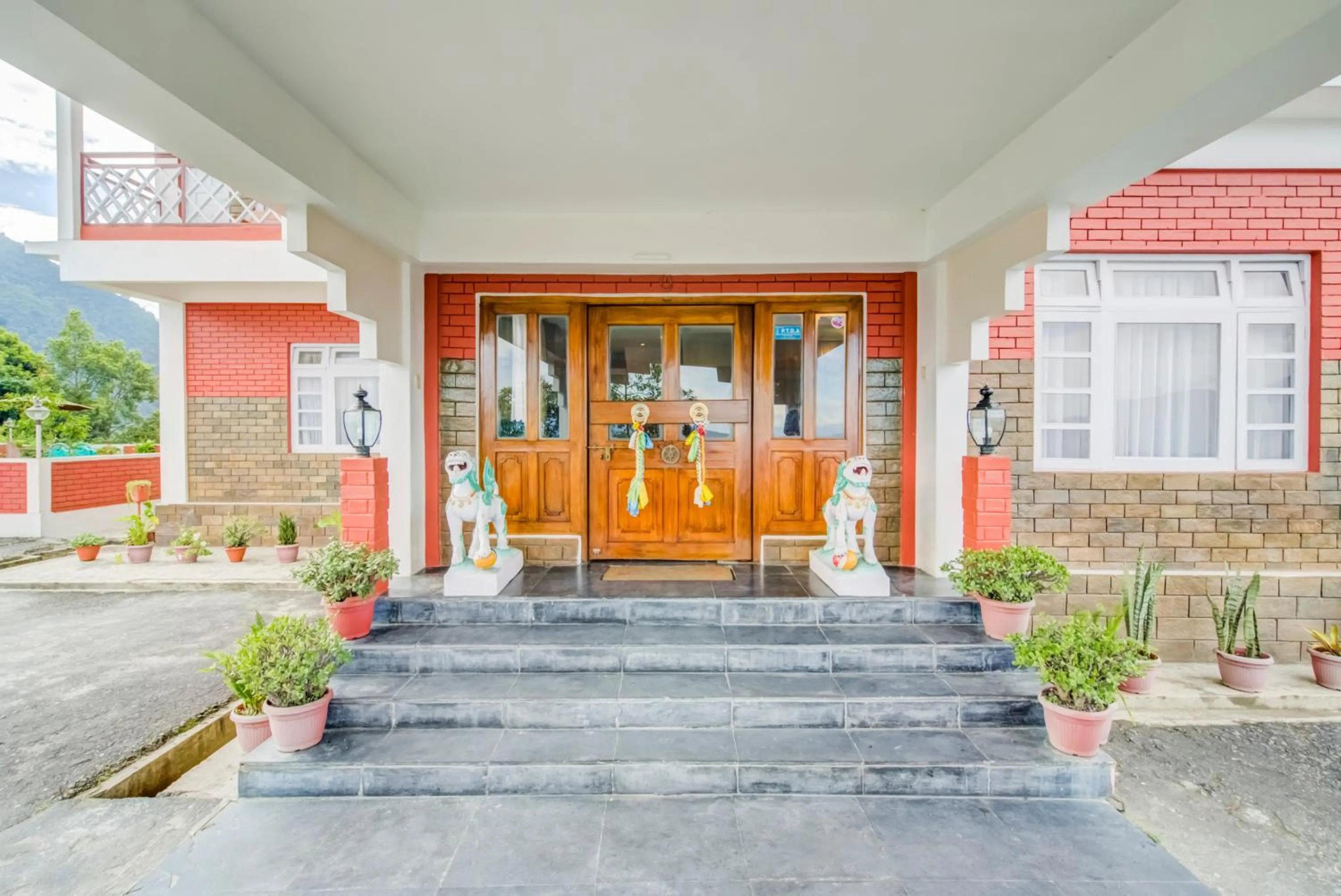 Facade/entrance in Summit Tashi Ghang Heritage Resort