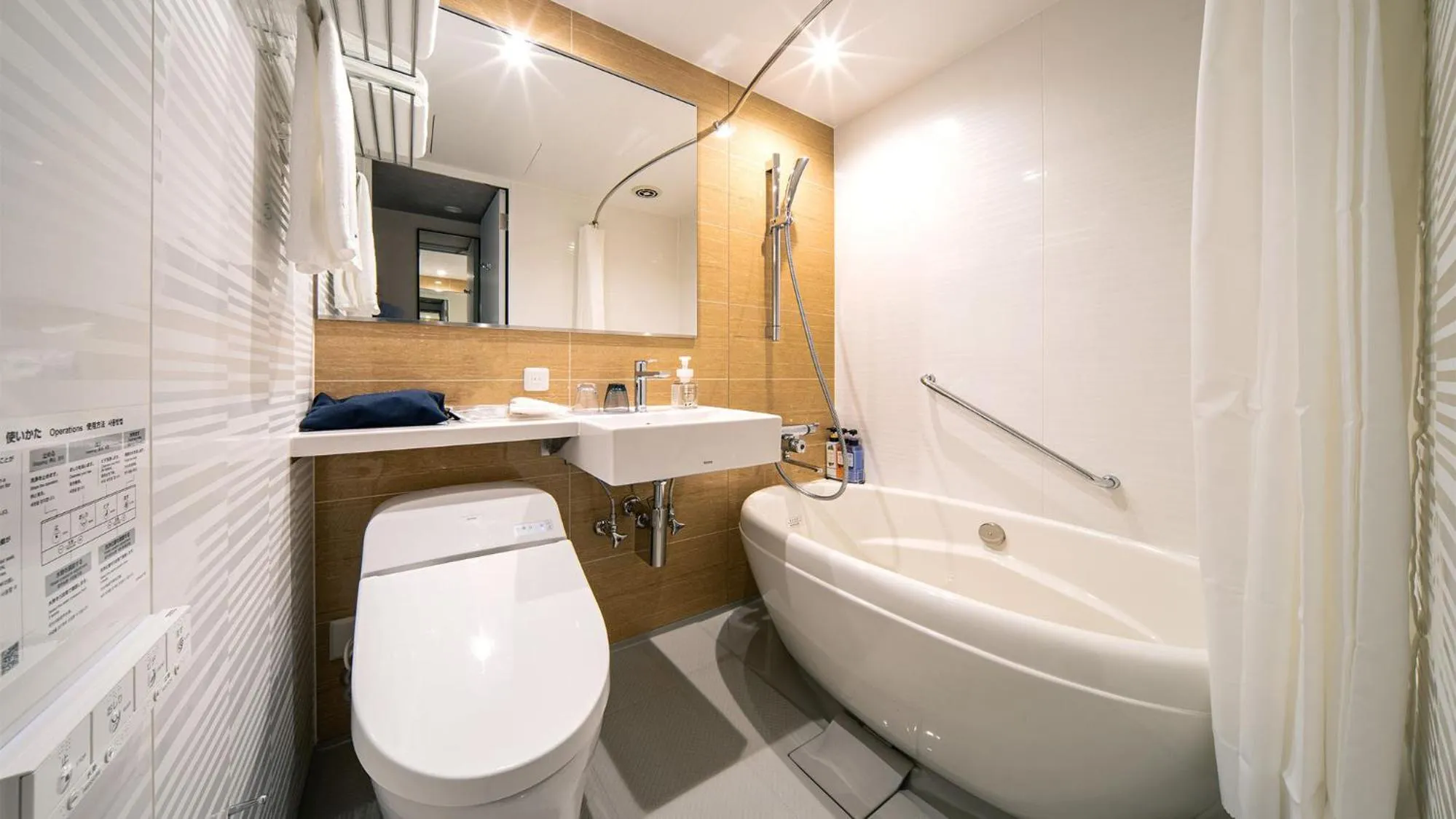 Bathroom in DEL style Ikebukuro Higashiguchi by Daiwa Roynet Hotel