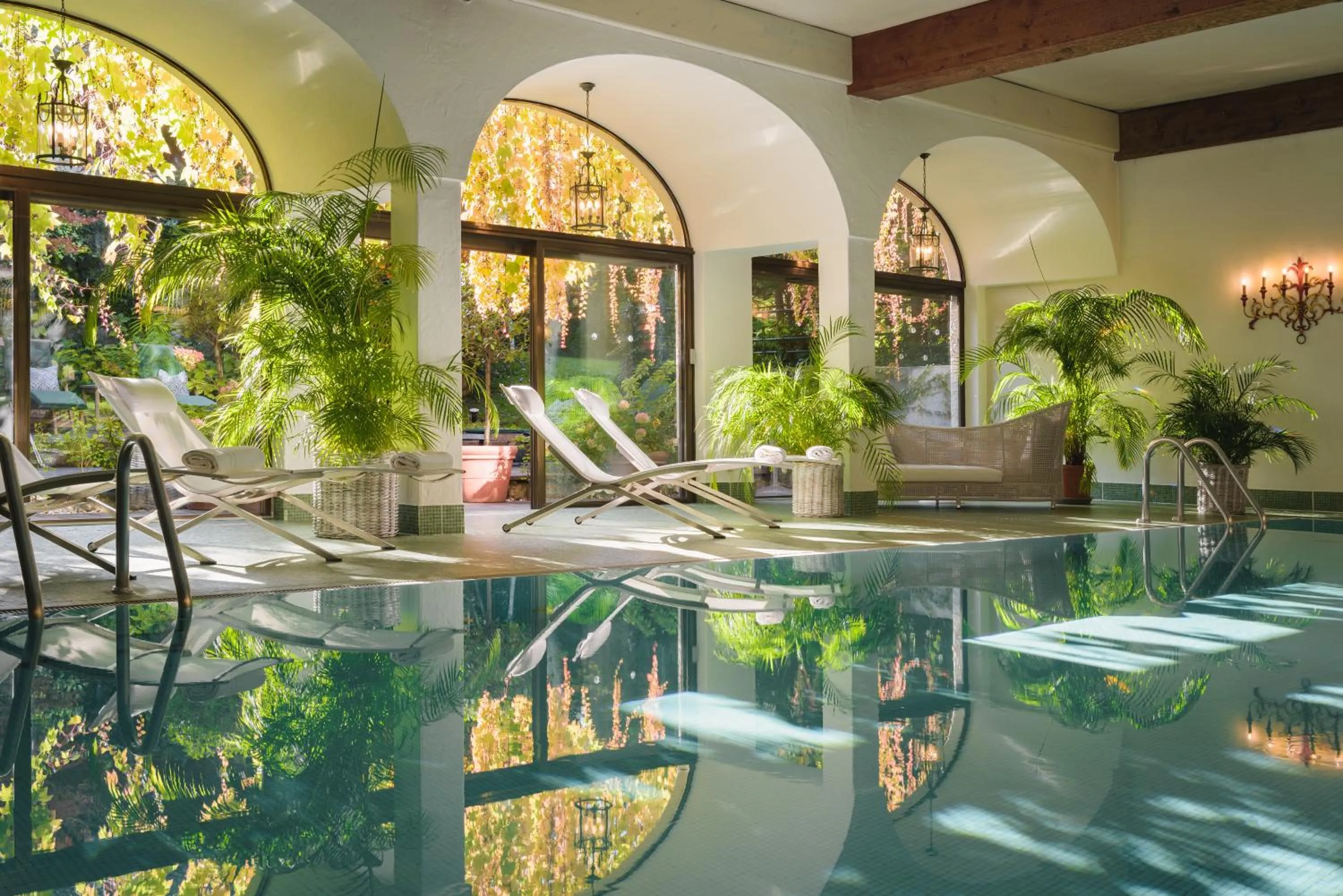 Swimming pool in Hotel Gasthof Brandstätter