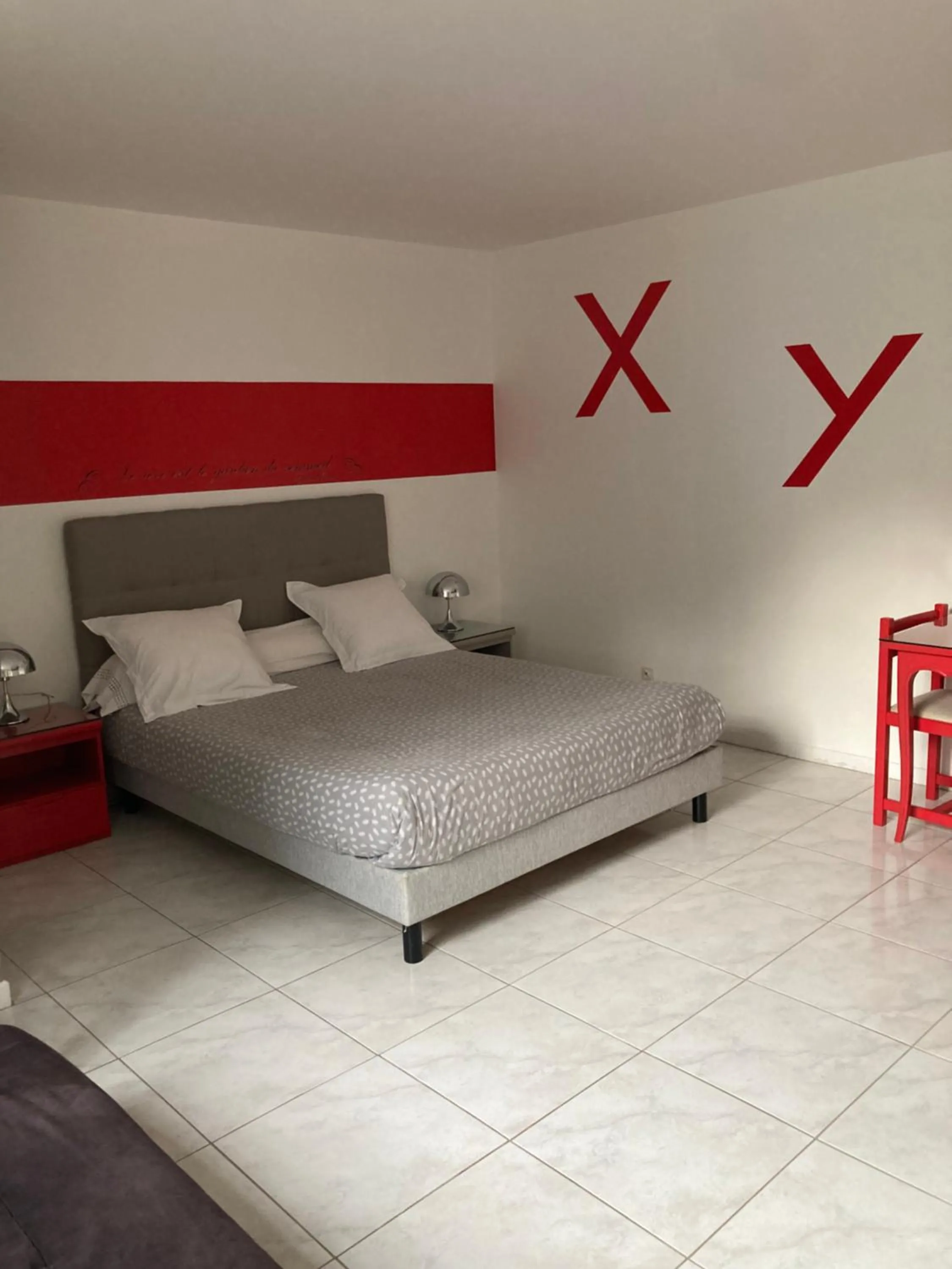 Bed in Le Mas de la Verrerie