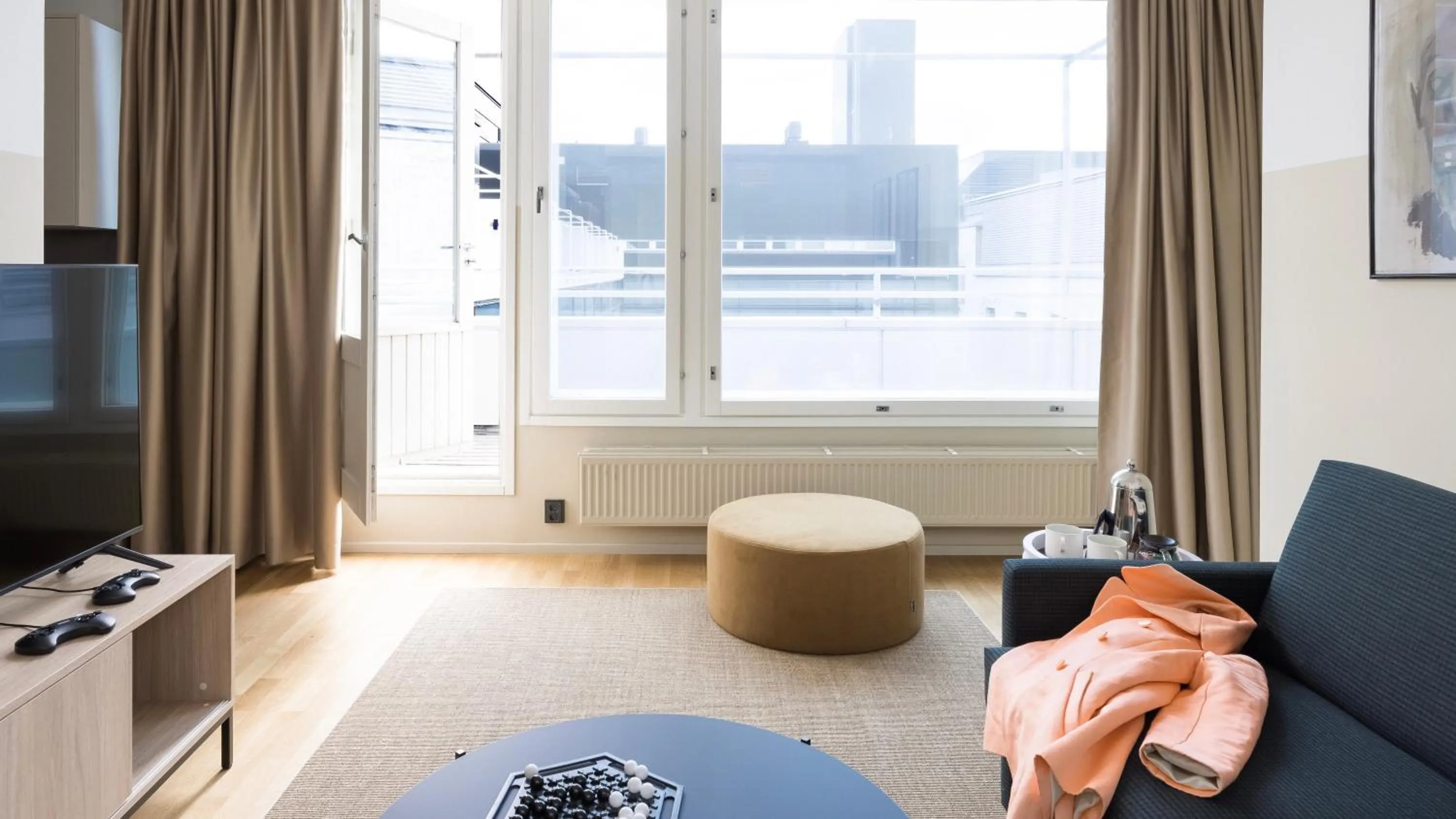 Living room in Bob W Helsinki City Centre