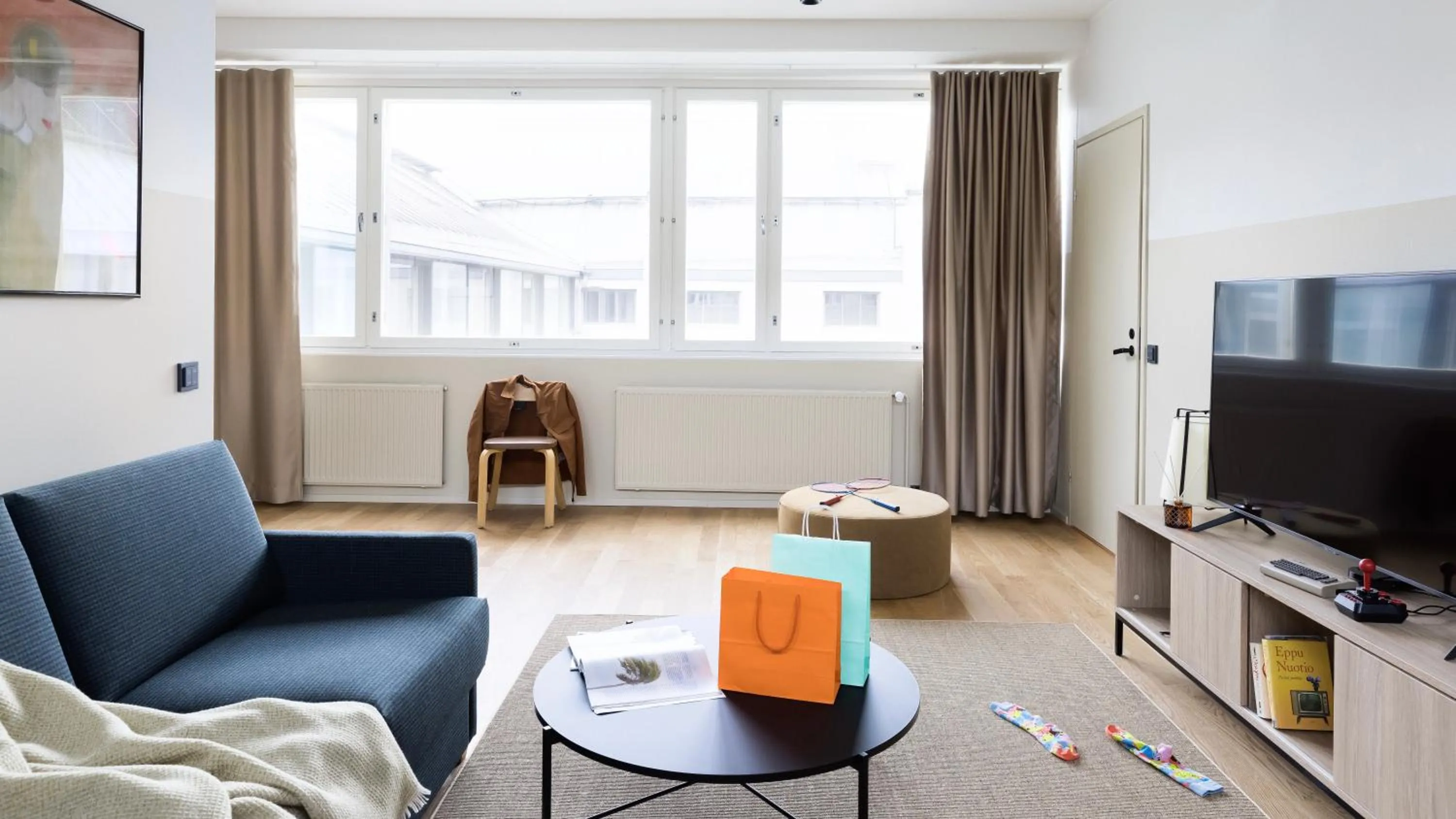 Living room in Bob W Helsinki City Centre