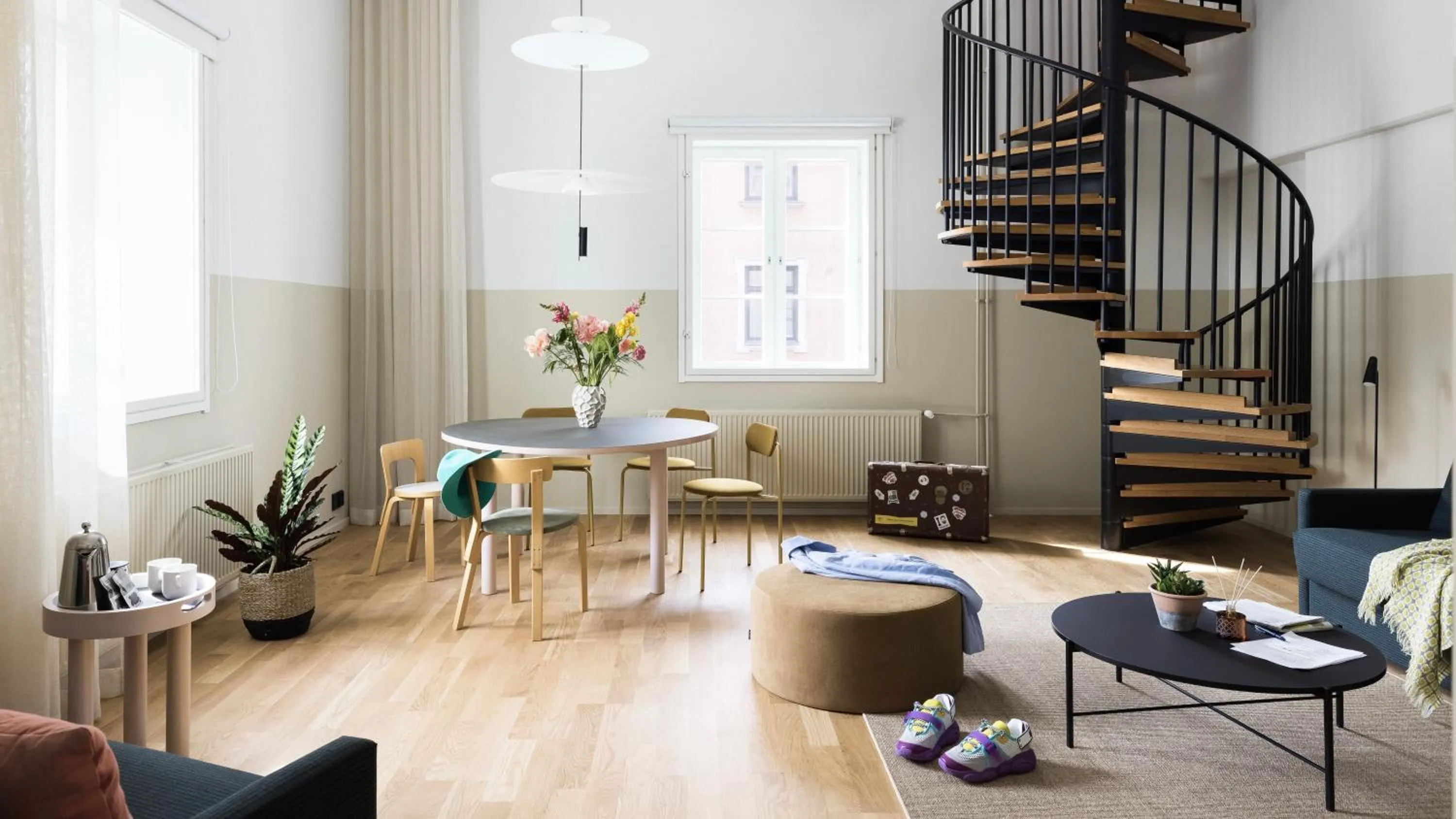 Living room in Bob W Helsinki City Centre