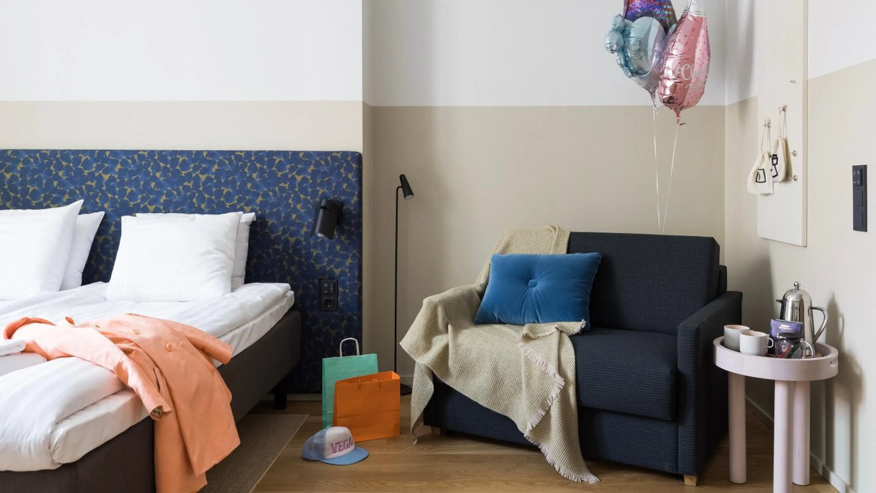 Bed in Bob W Helsinki City Centre