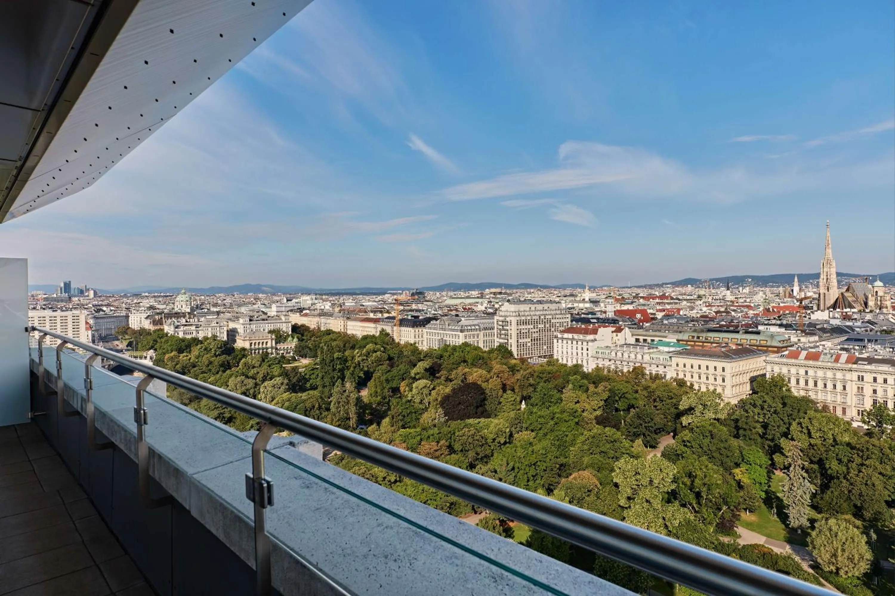 View (from property/room) in Hilton Vienna Park