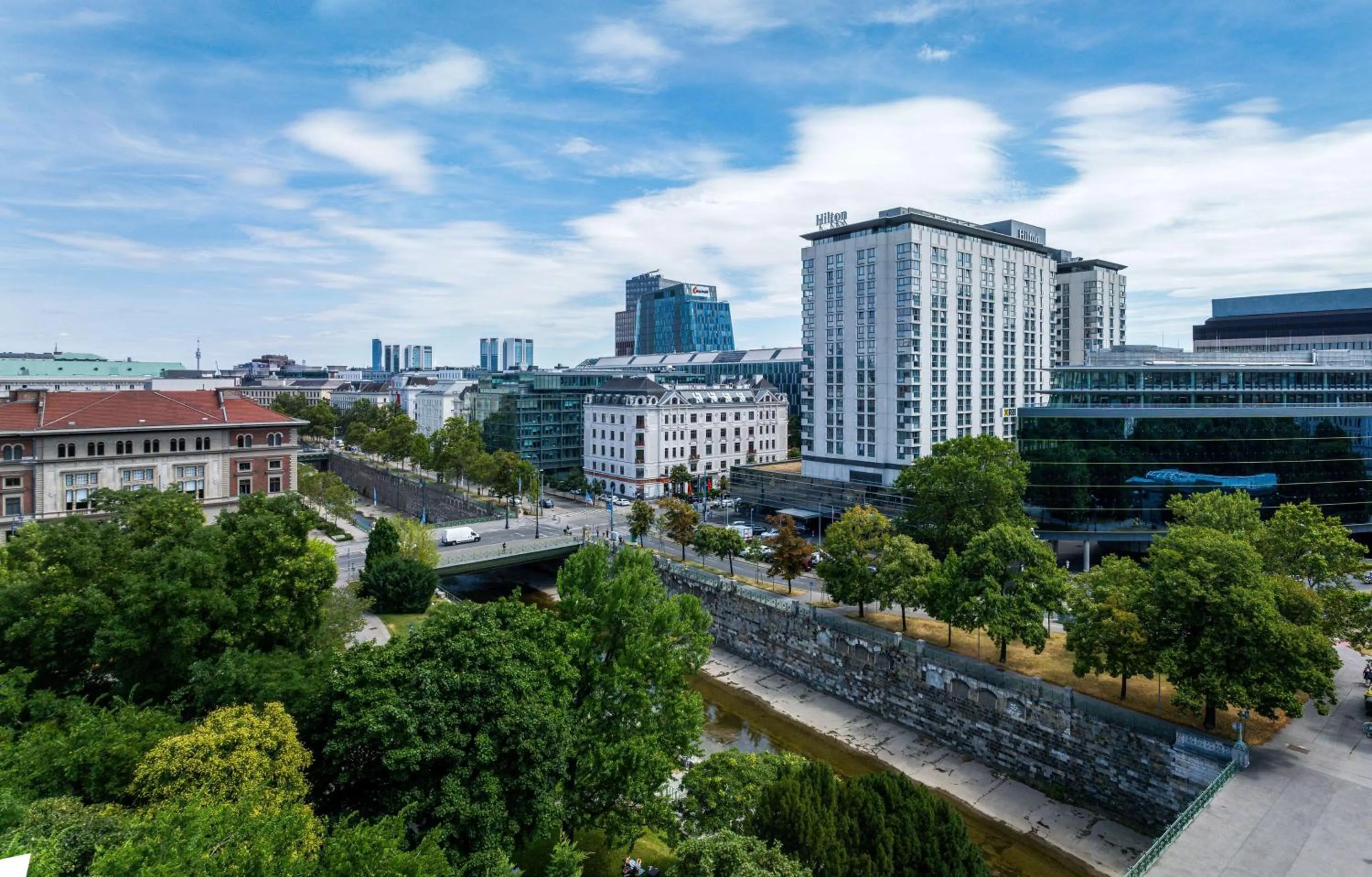 Property building in Hilton Vienna Park