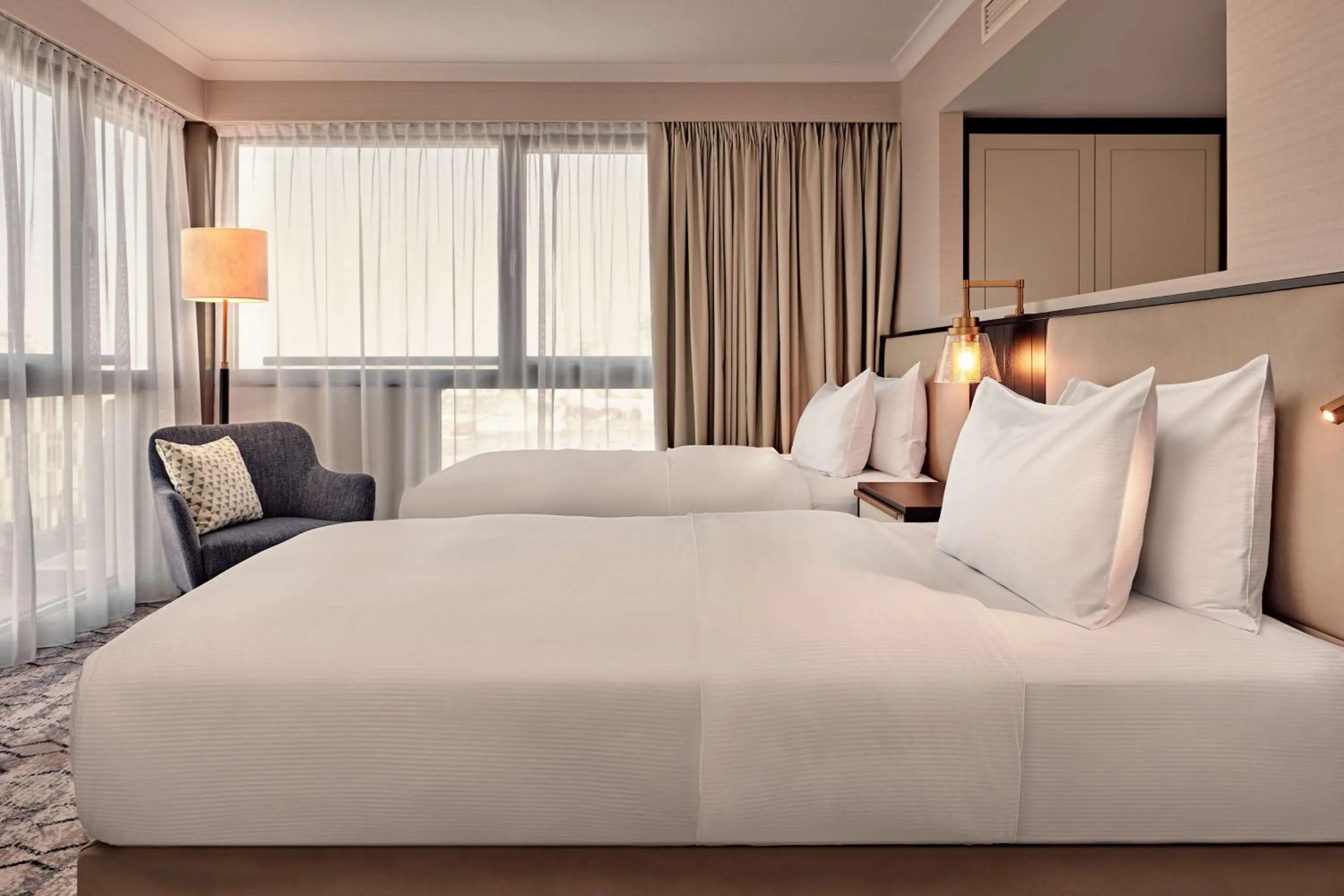 Bed in Hilton Vienna Park