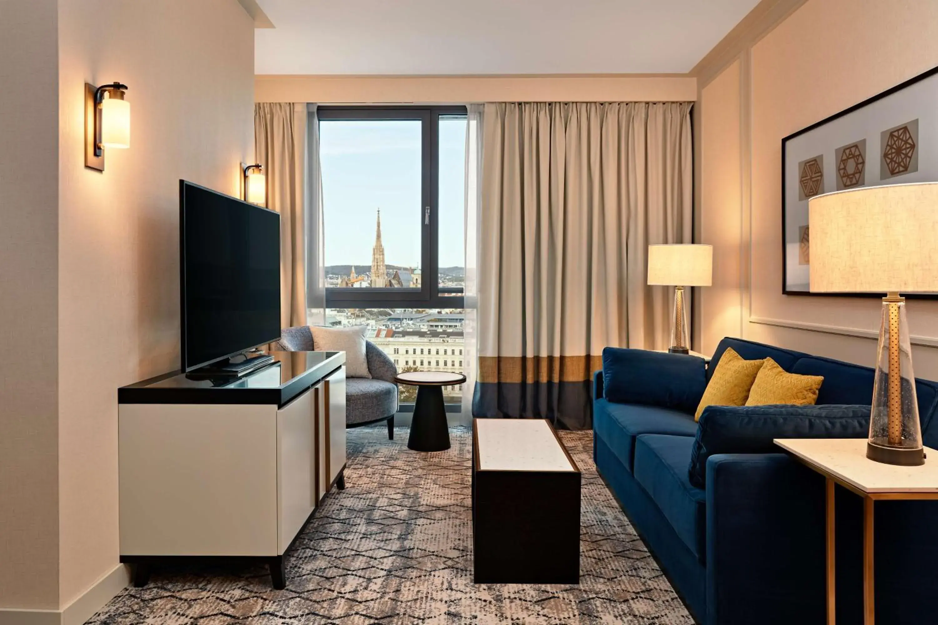 View (from property/room) in Hilton Vienna Park View (from property/room) in Hilton Vienna Park