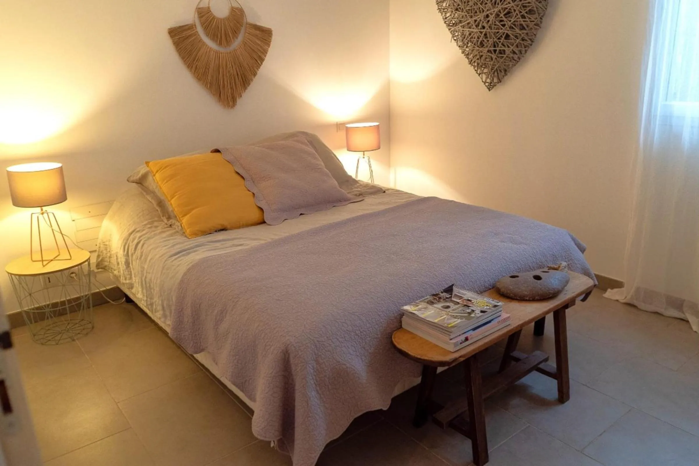 Bed in Appartement Les Hameaux de Pinarello