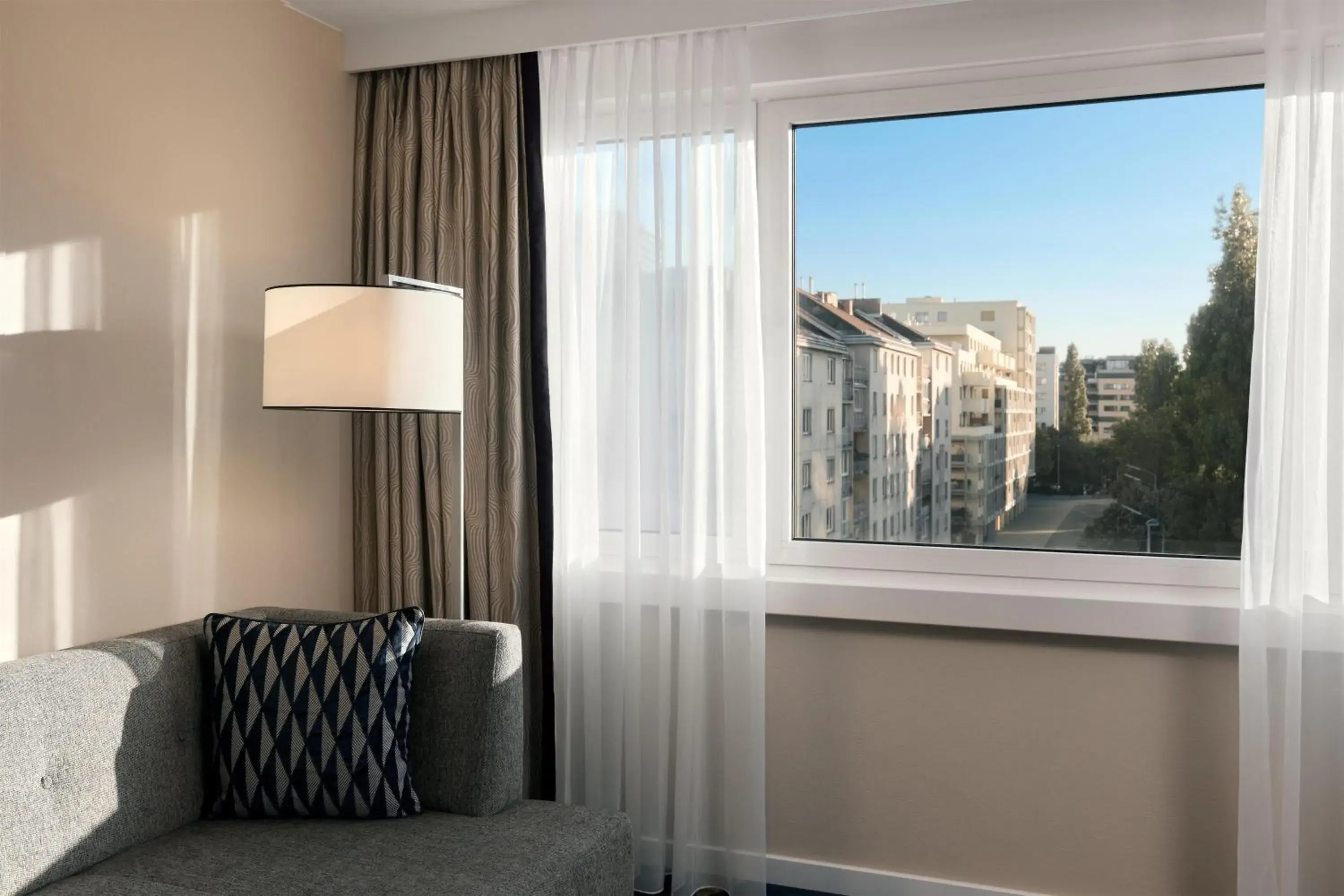 View (from property/room) in Hilton Vienna Waterfront View (from property/room) in Hilton Vienna Waterfront