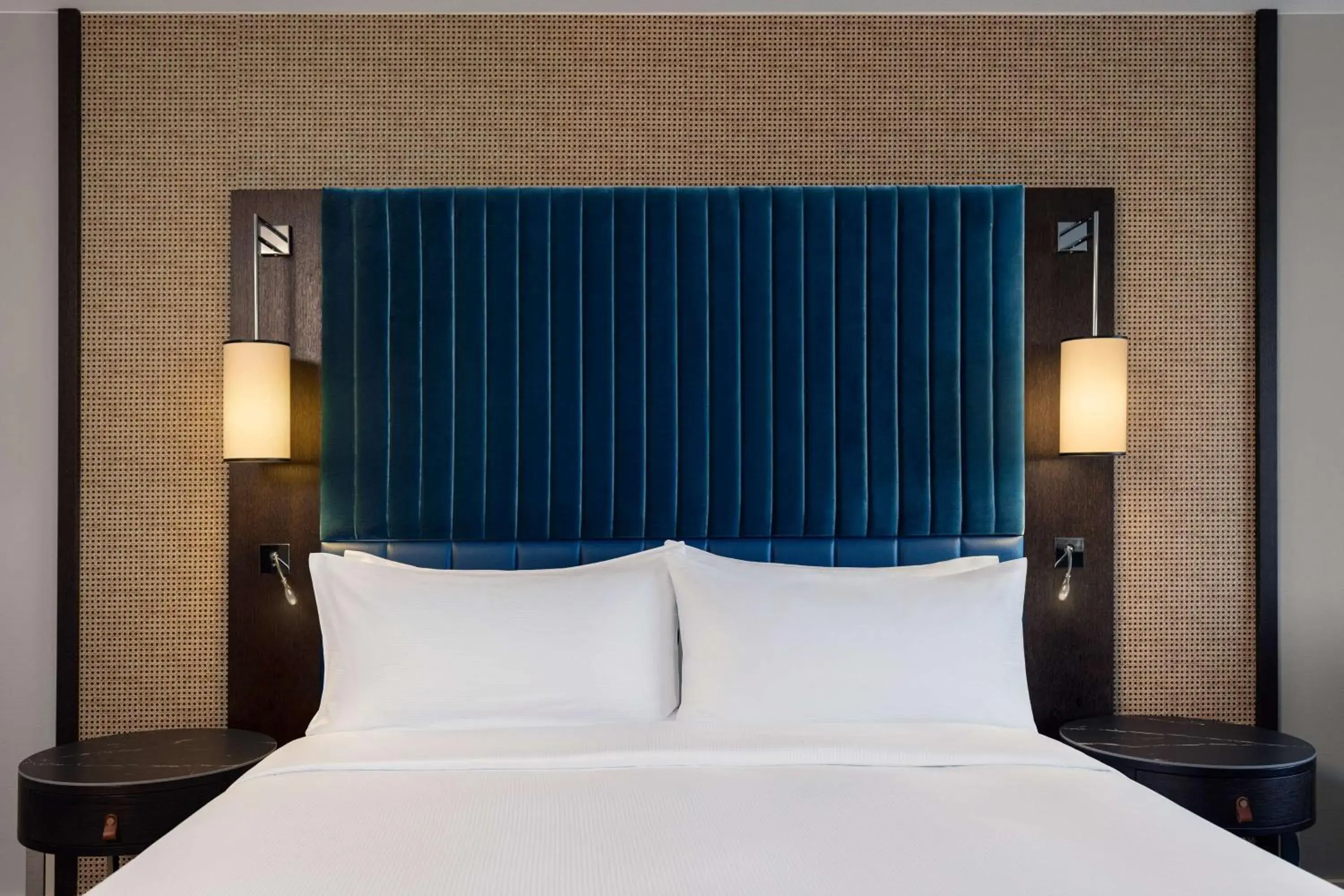 Bed in Hilton Vienna Waterfront Bed in Hilton Vienna Waterfront