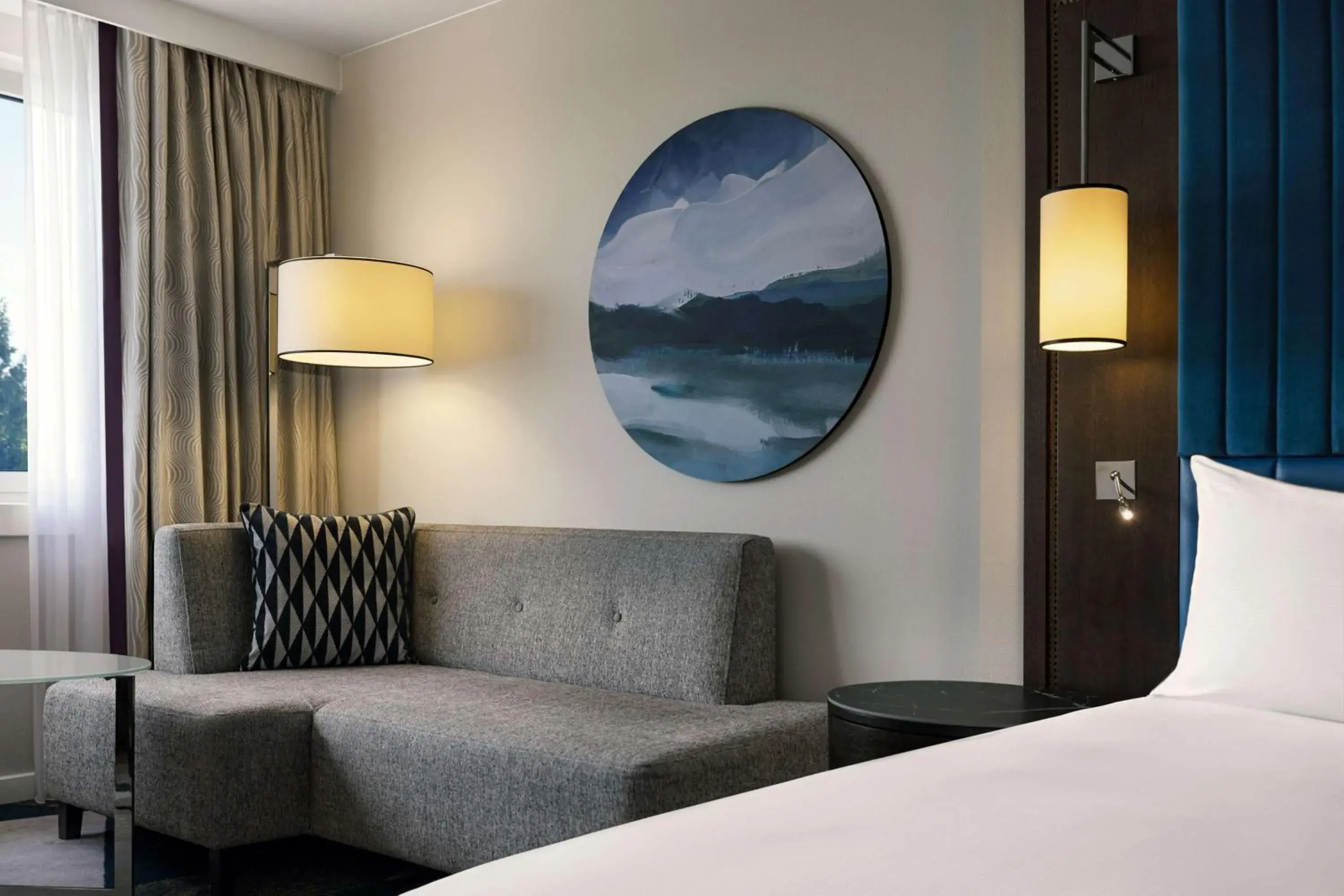 King Room in Hilton Vienna Waterfront King Room in Hilton Vienna Waterfront