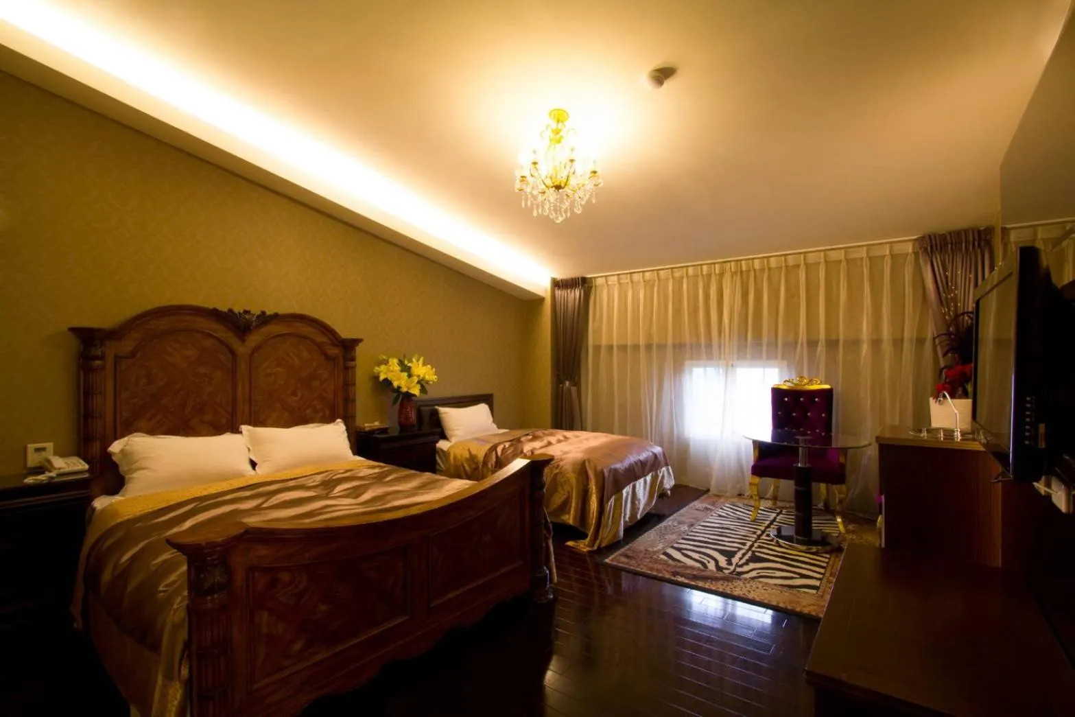 Bed in Formosa Vacation Village Homestay