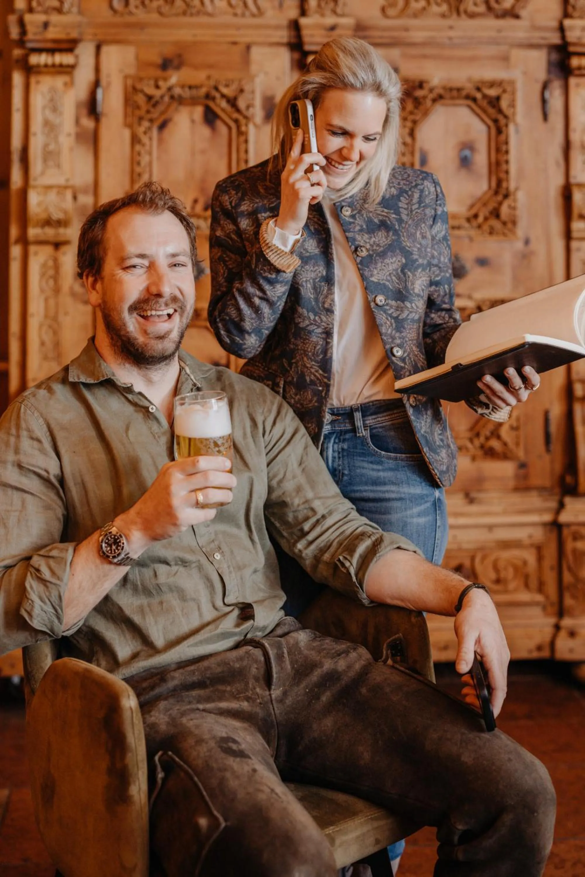 People in Hotel Glücksschmiede - Hinterglemm