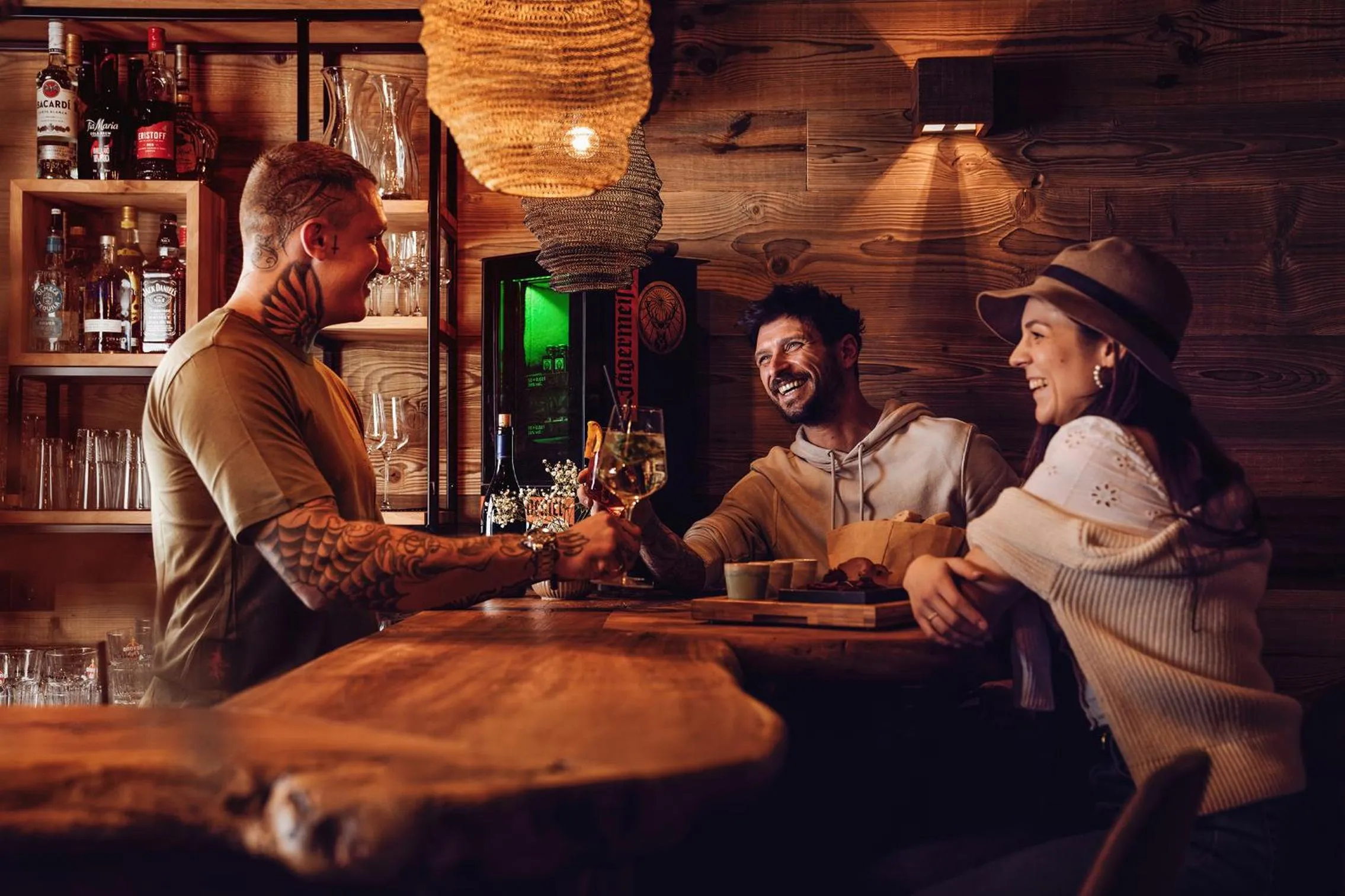 Lounge or bar in Hotel Glücksschmiede - Hinterglemm