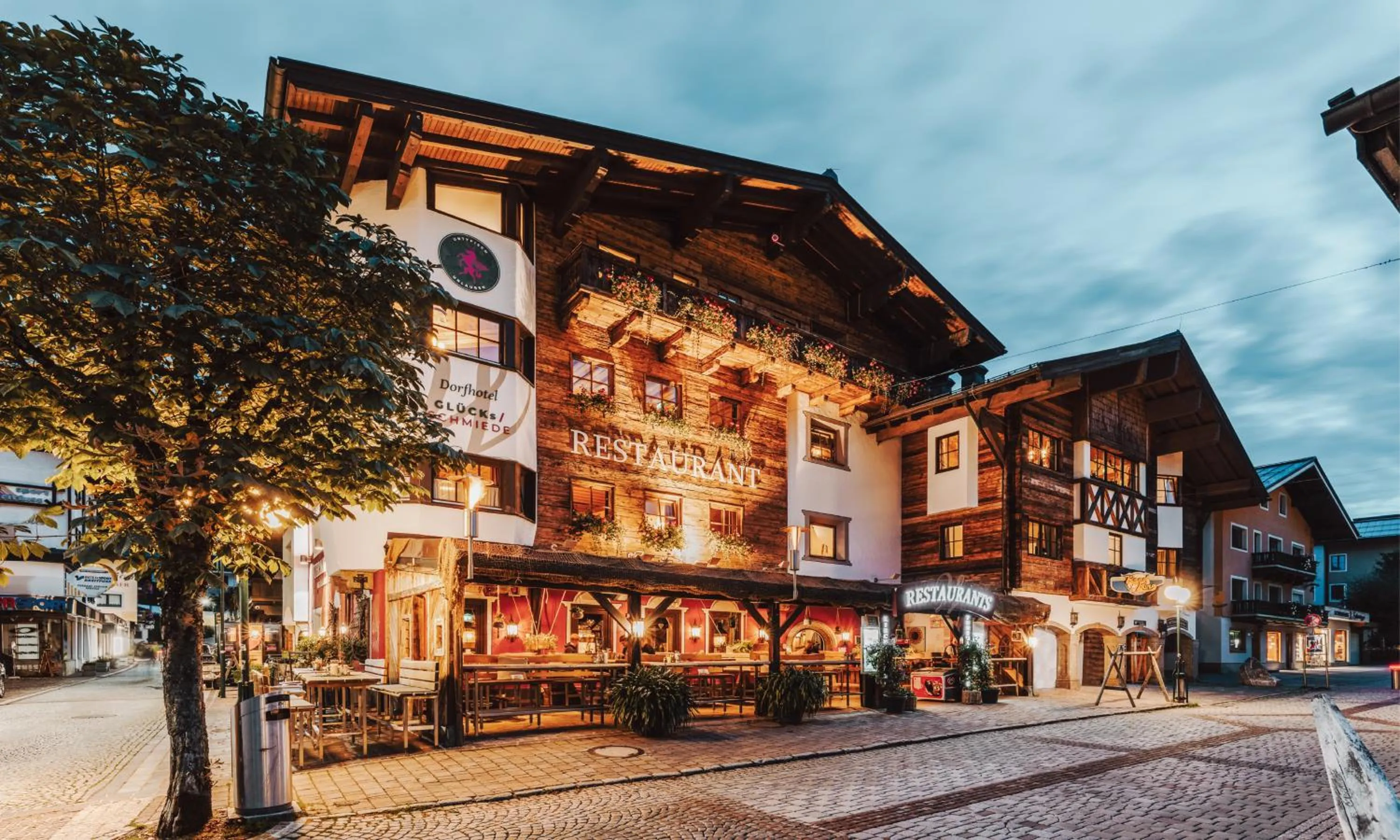 Property building in Hotel Glücksschmiede - Hinterglemm