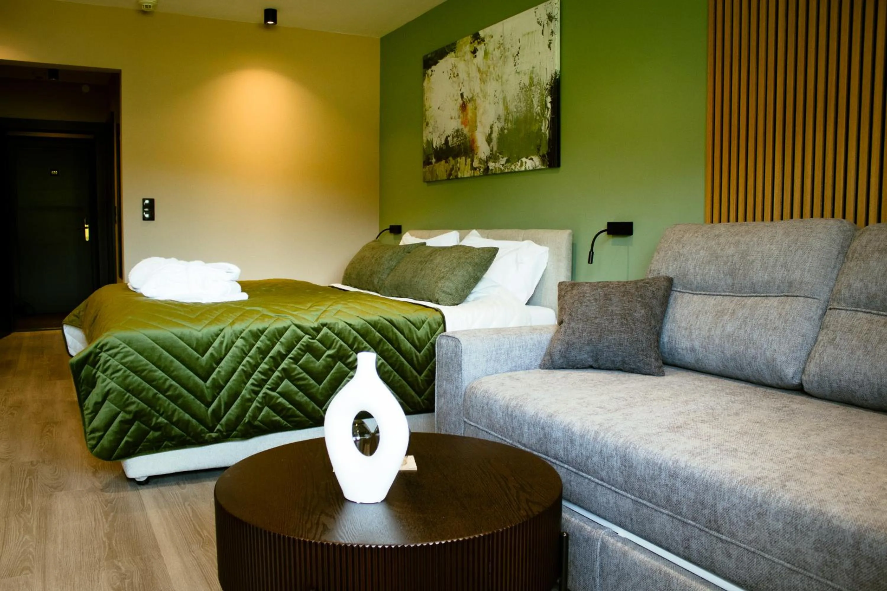 Bed in Mountains Hotel