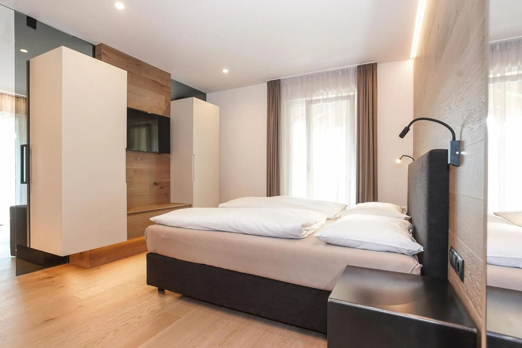 Balcony/Terrace, Bed in Gasthof Sonne snc