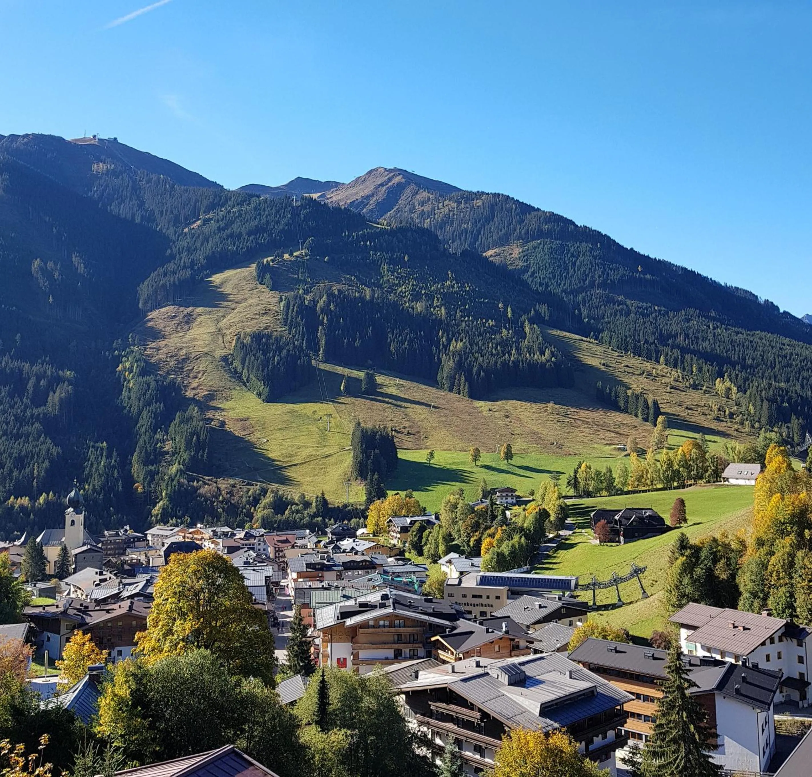 Mountain view in AlpenParks Hotel & Apartment Sonnleiten