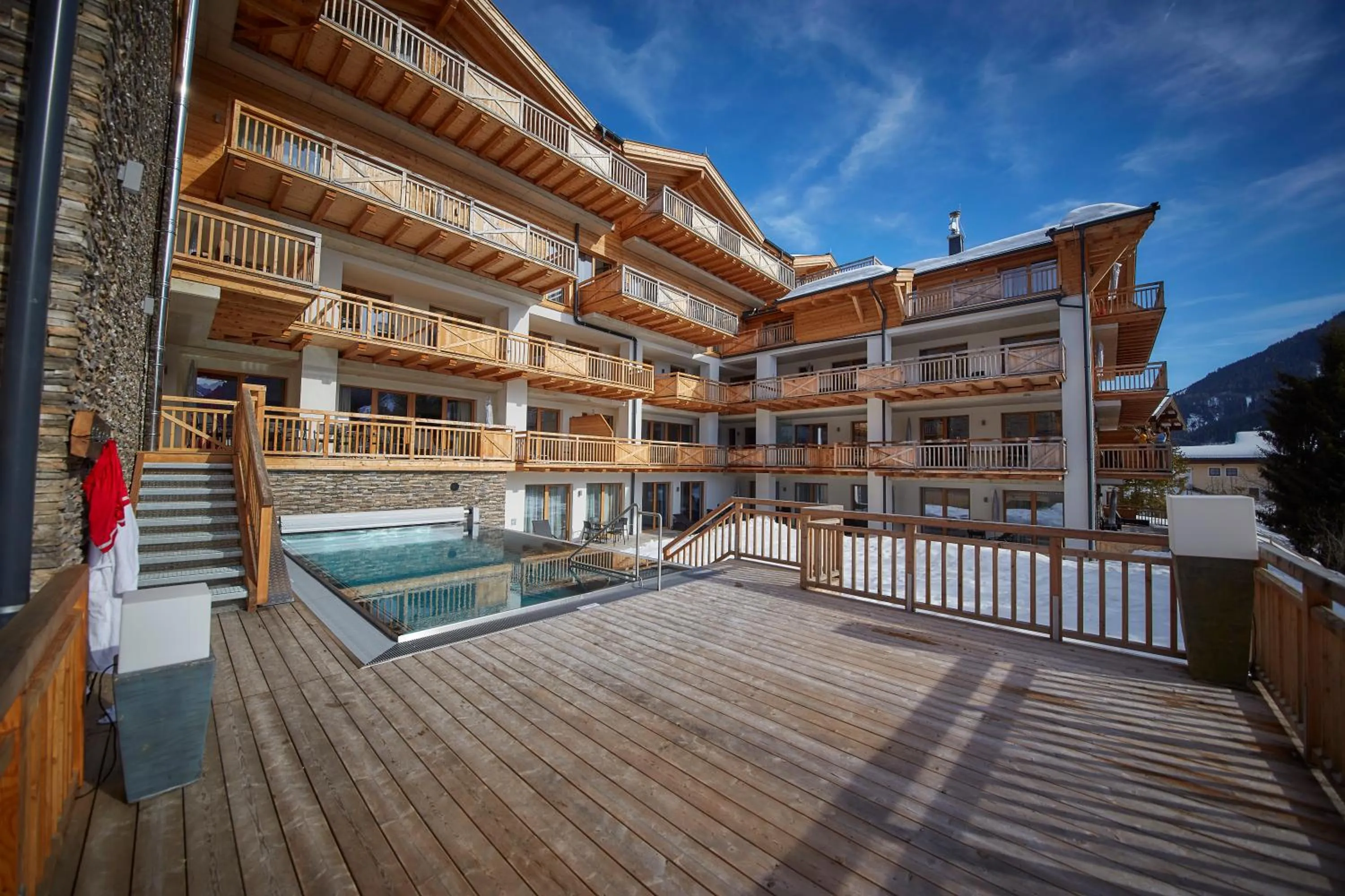 Property building in AlpenParks Hotel & Apartment Sonnleiten