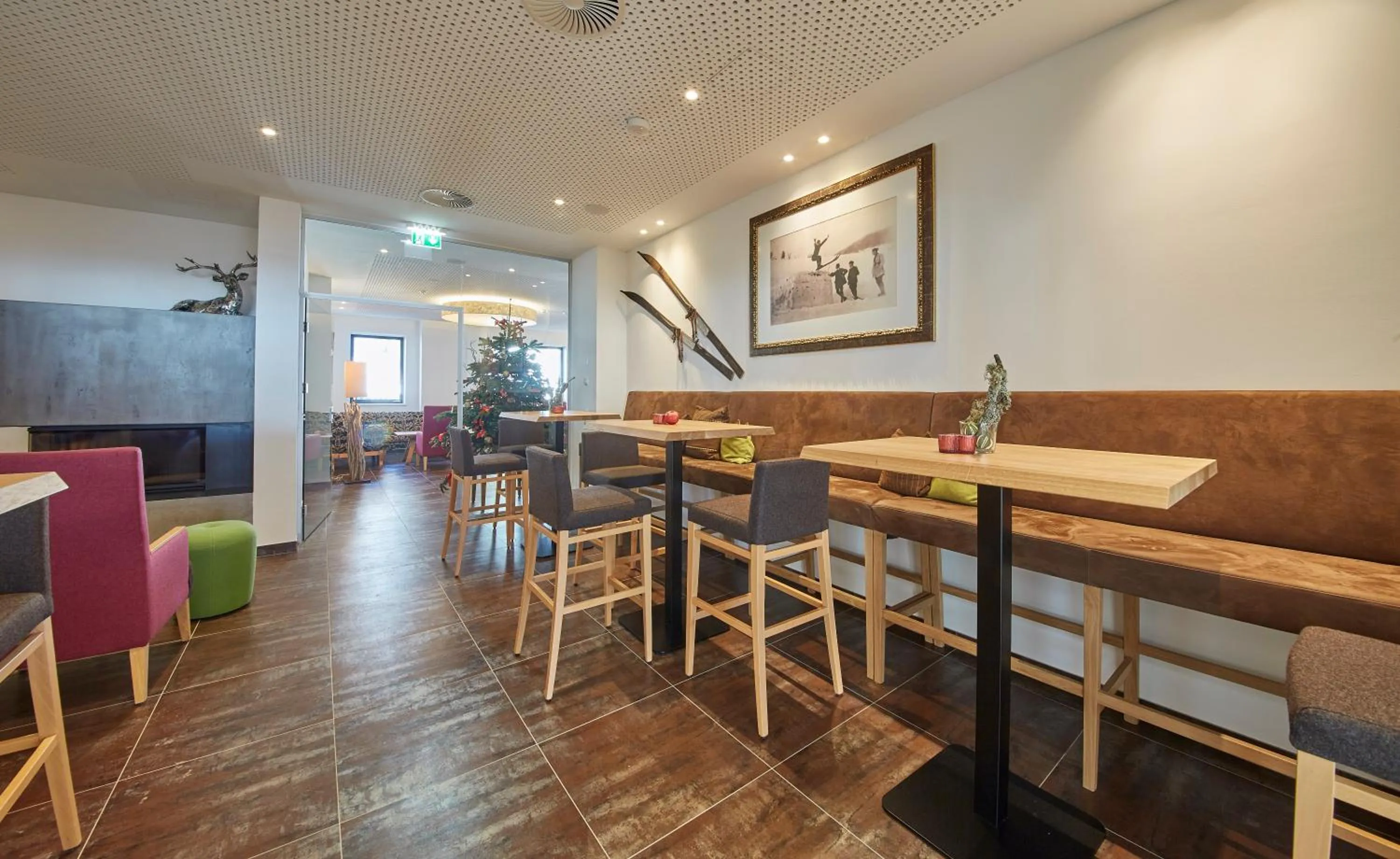 Restaurant/places to eat in AlpenParks Hotel & Apartment Sonnleiten