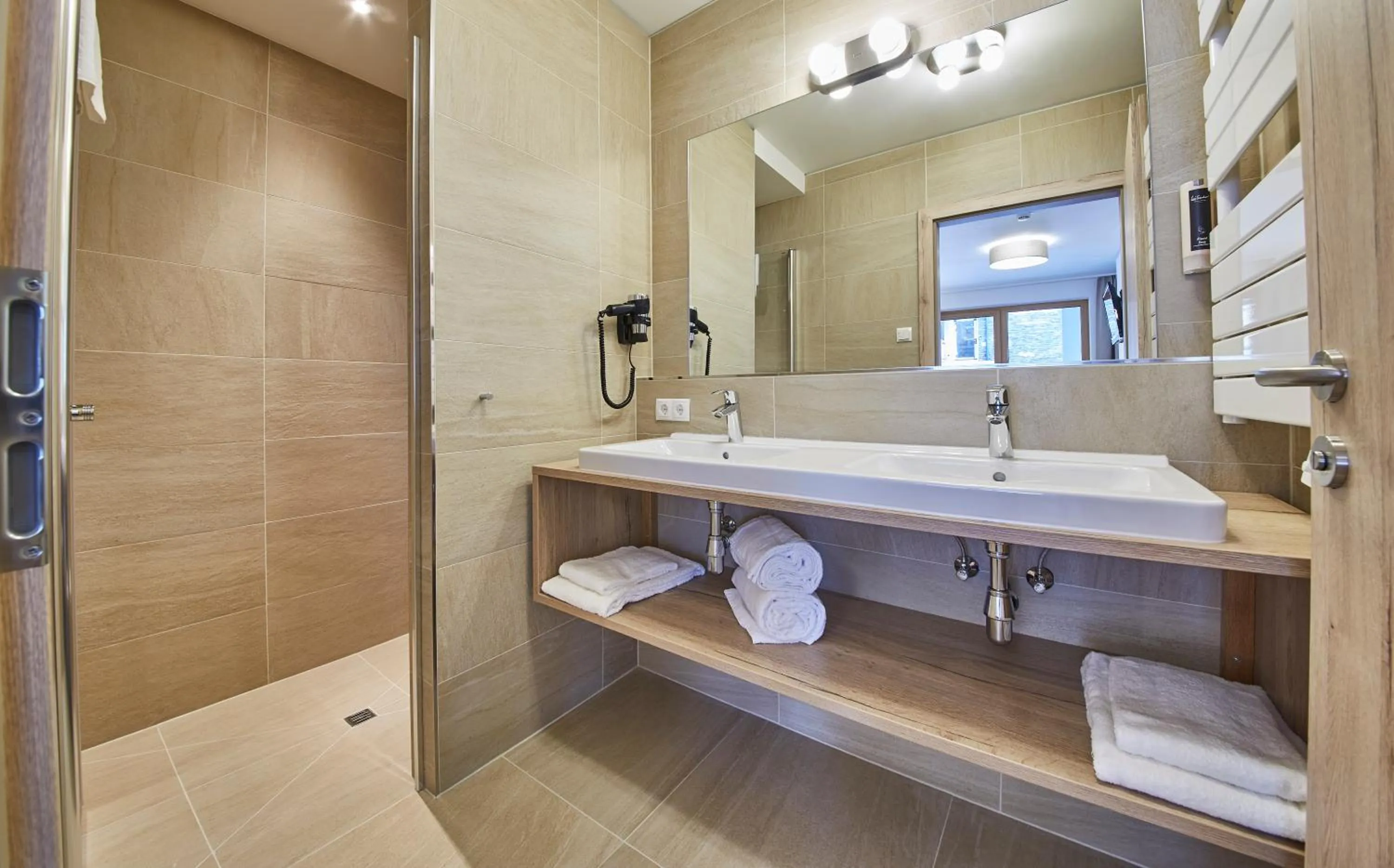 Bathroom in AlpenParks Hotel & Apartment Sonnleiten