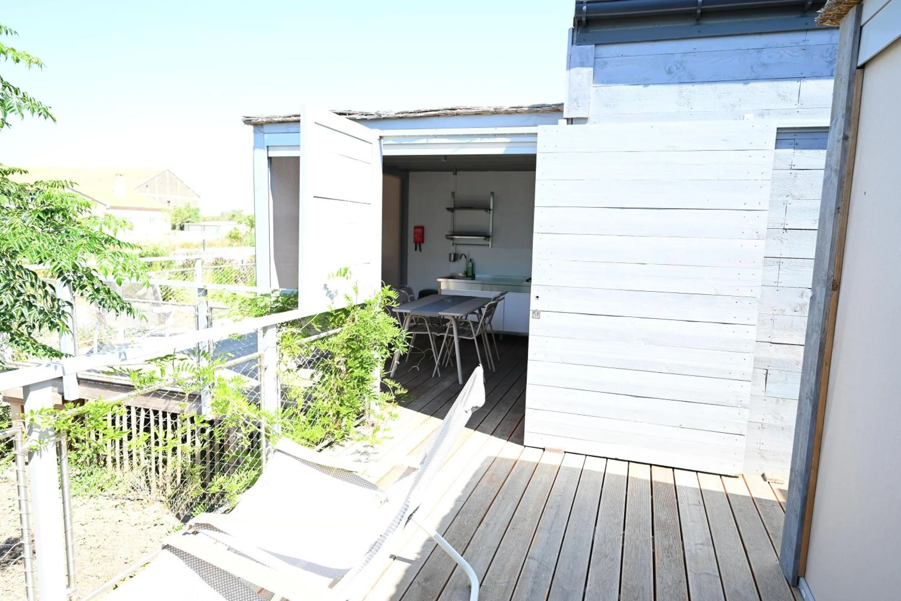 Patio in Lodges de Camargue