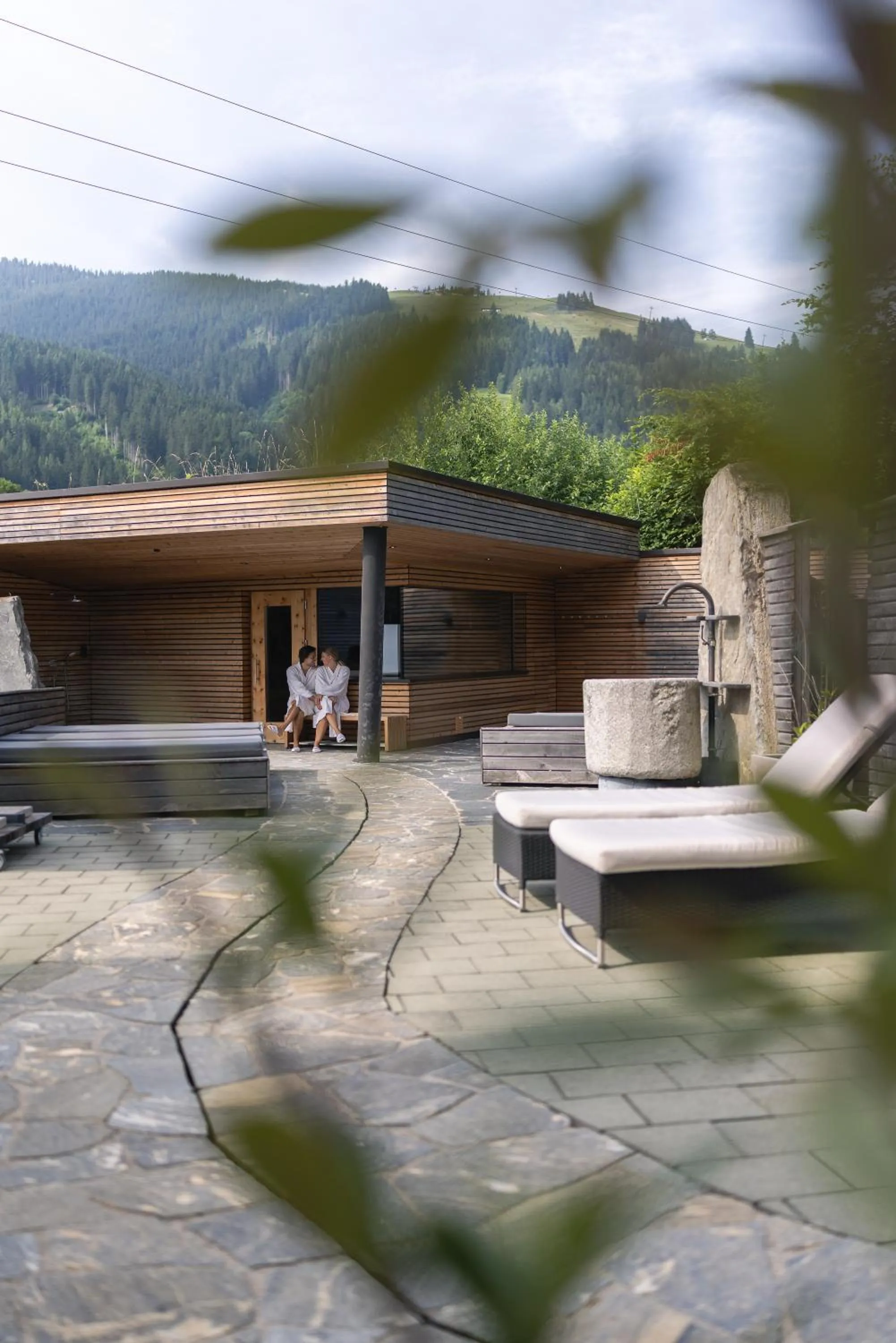 Sauna in Hotel Leonhard