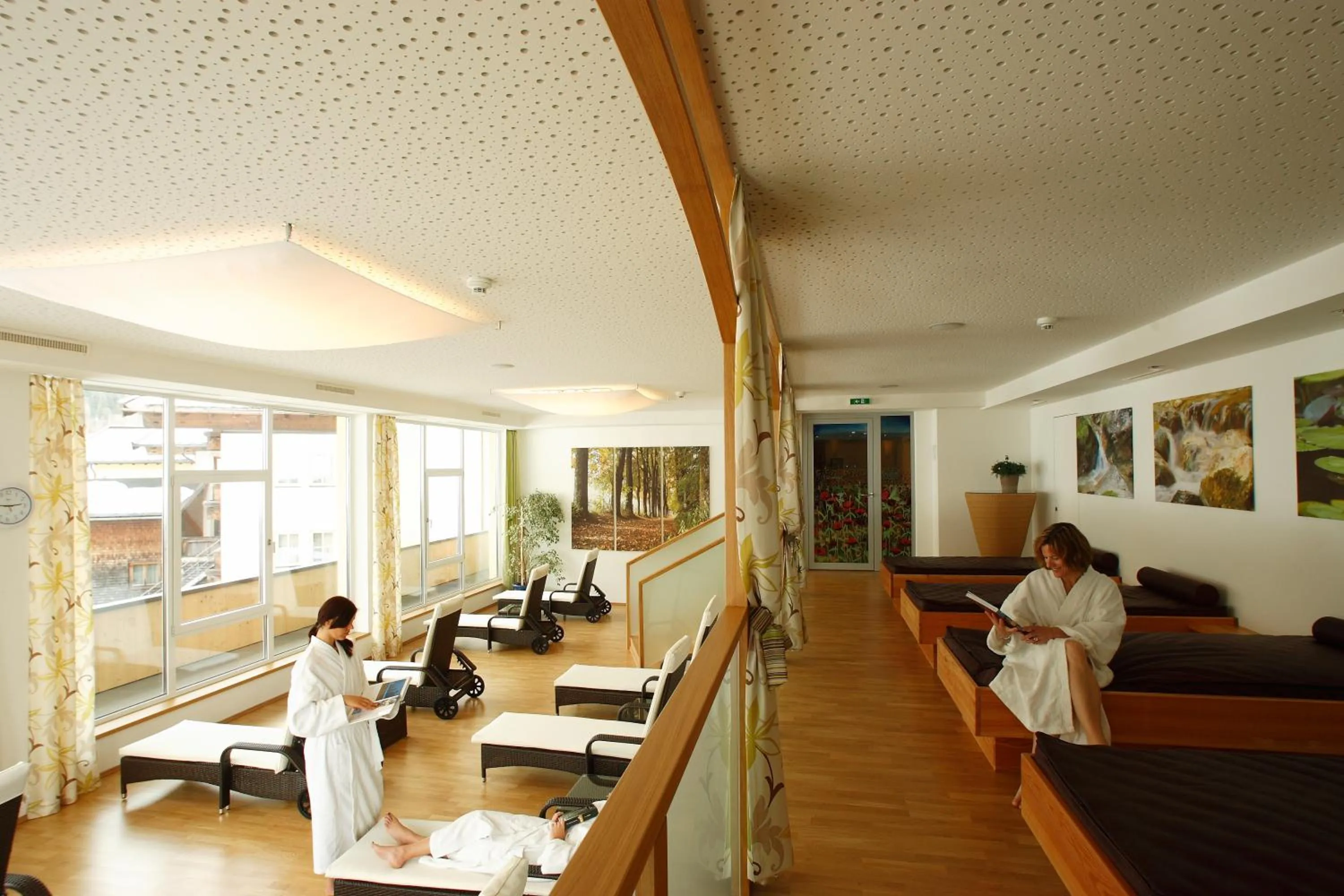 Spa and wellness centre/facilities in Hotel Leonhard