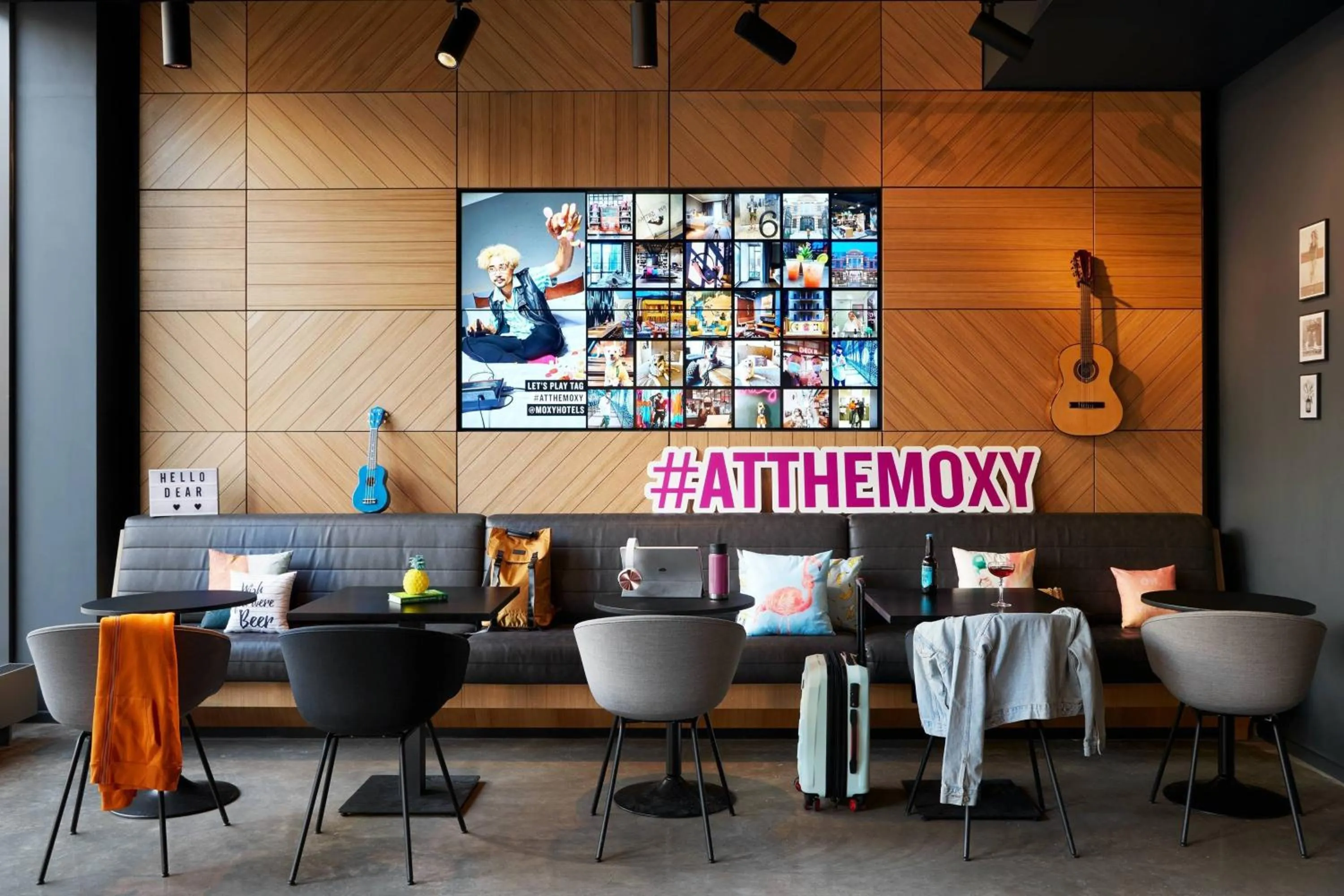 Restaurant/places to eat in Moxy Edinburgh Fountainbridge