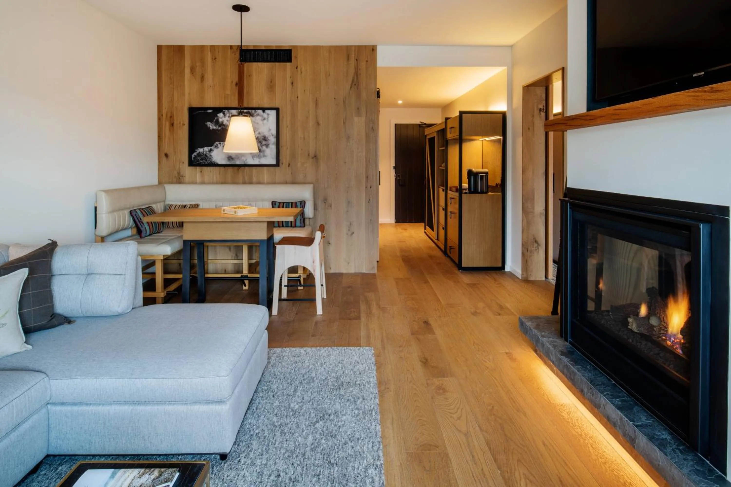 Living room in The Cloudveil, Autograph Collection