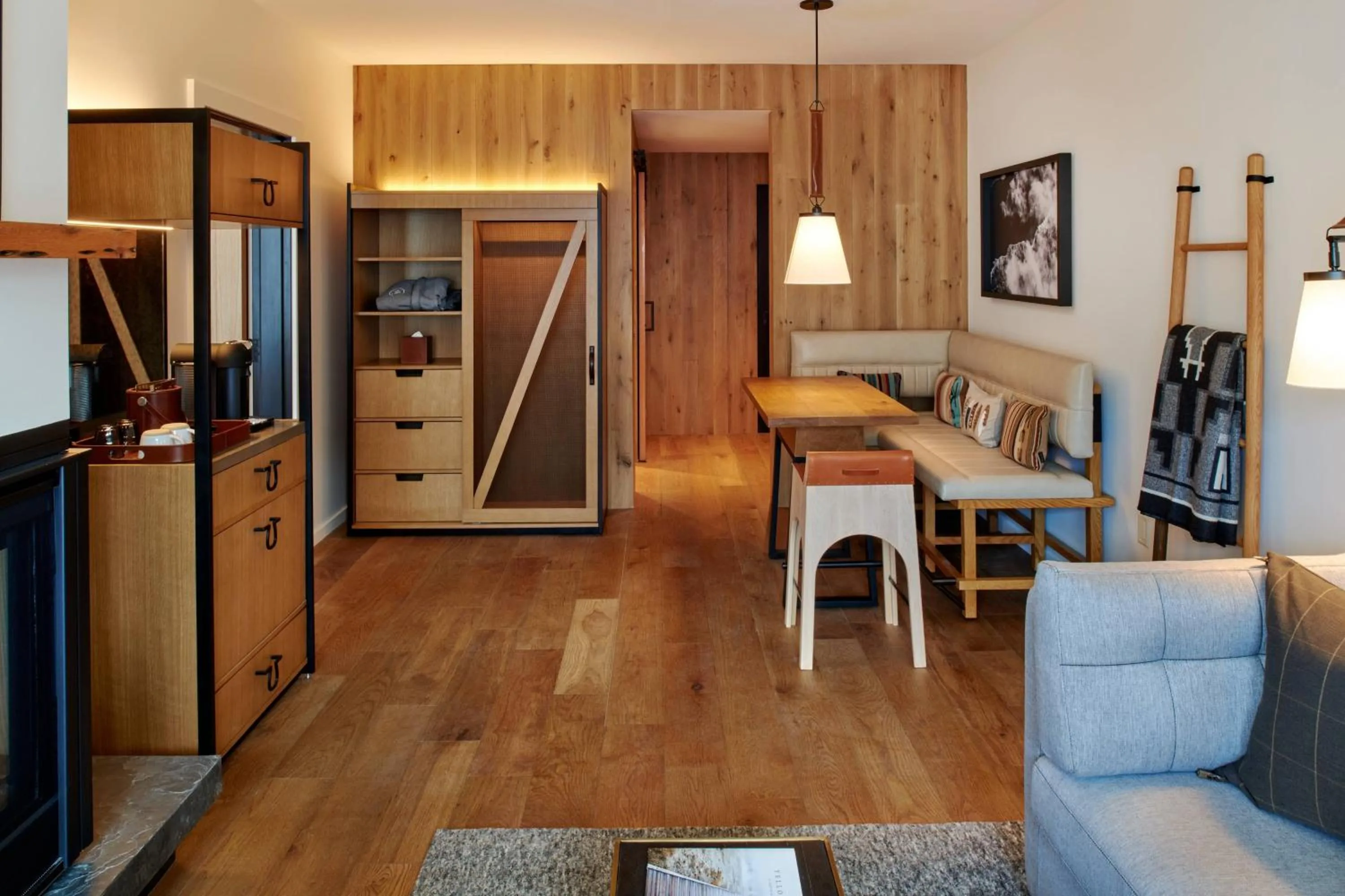 Living room in The Cloudveil, Autograph Collection