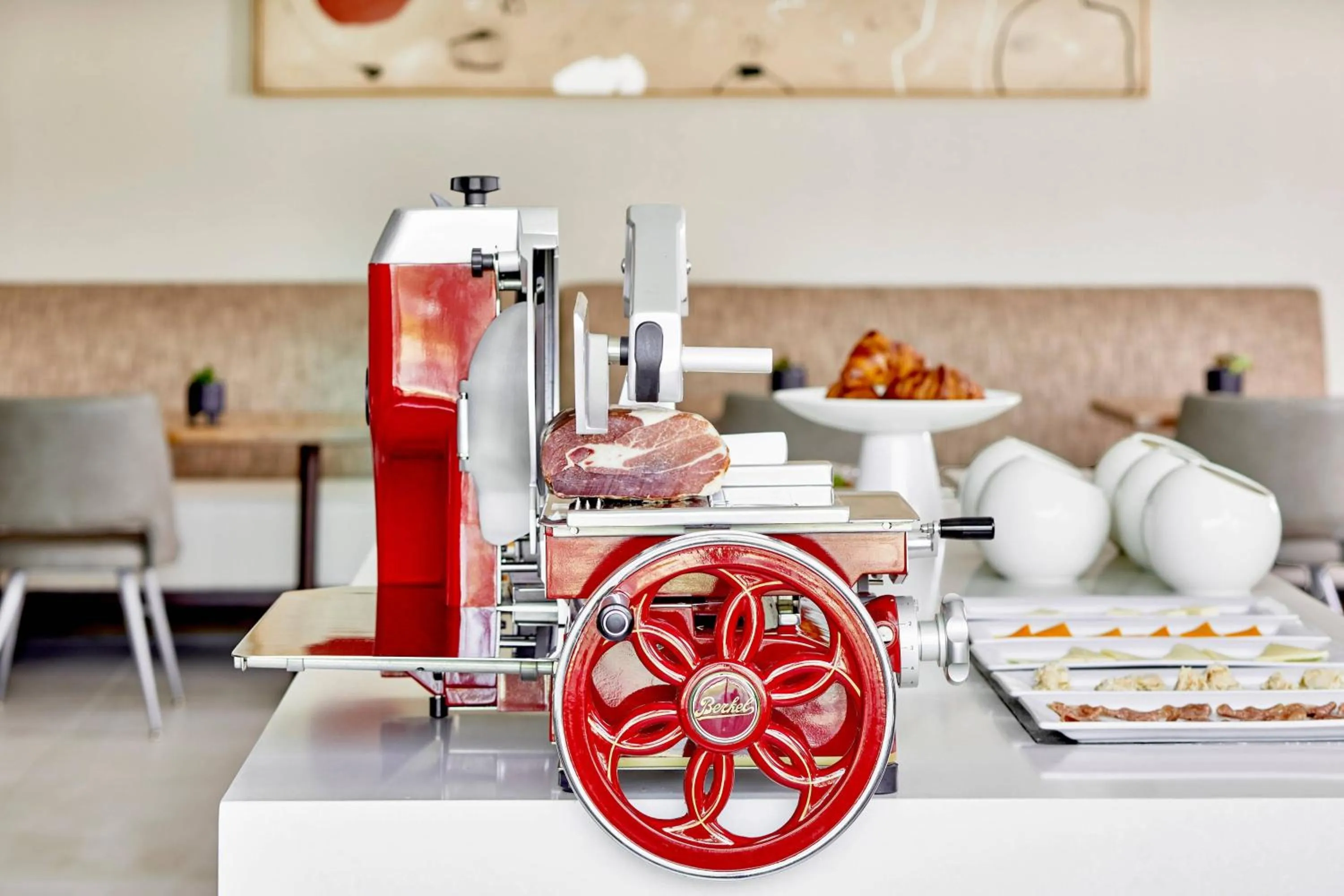 Kitchen or kitchenette in AC Hotel by Marriott Tuscaloosa Downtown