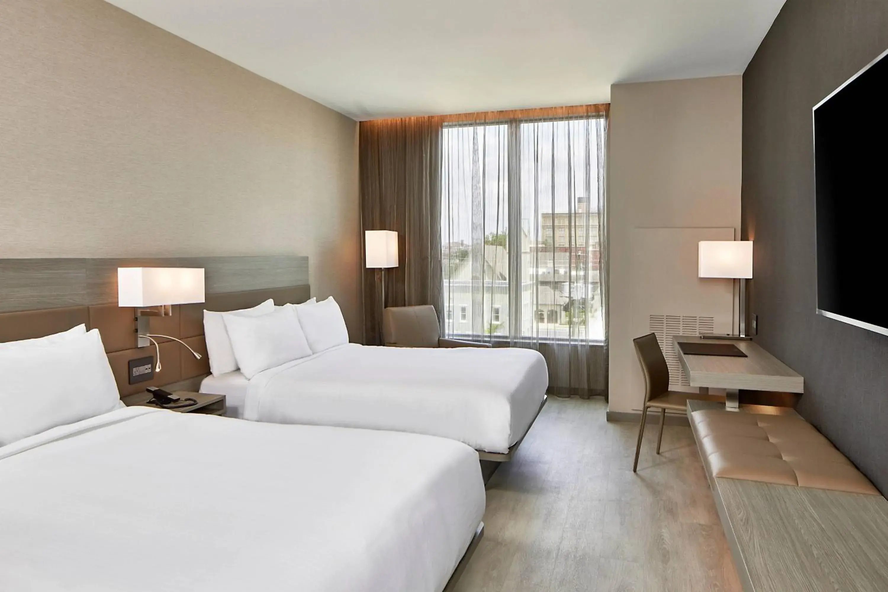 Double Queen Room in AC Hotel by Marriott Tuscaloosa Downtown Double Queen Room in AC Hotel by Marriott Tuscaloosa Downtown